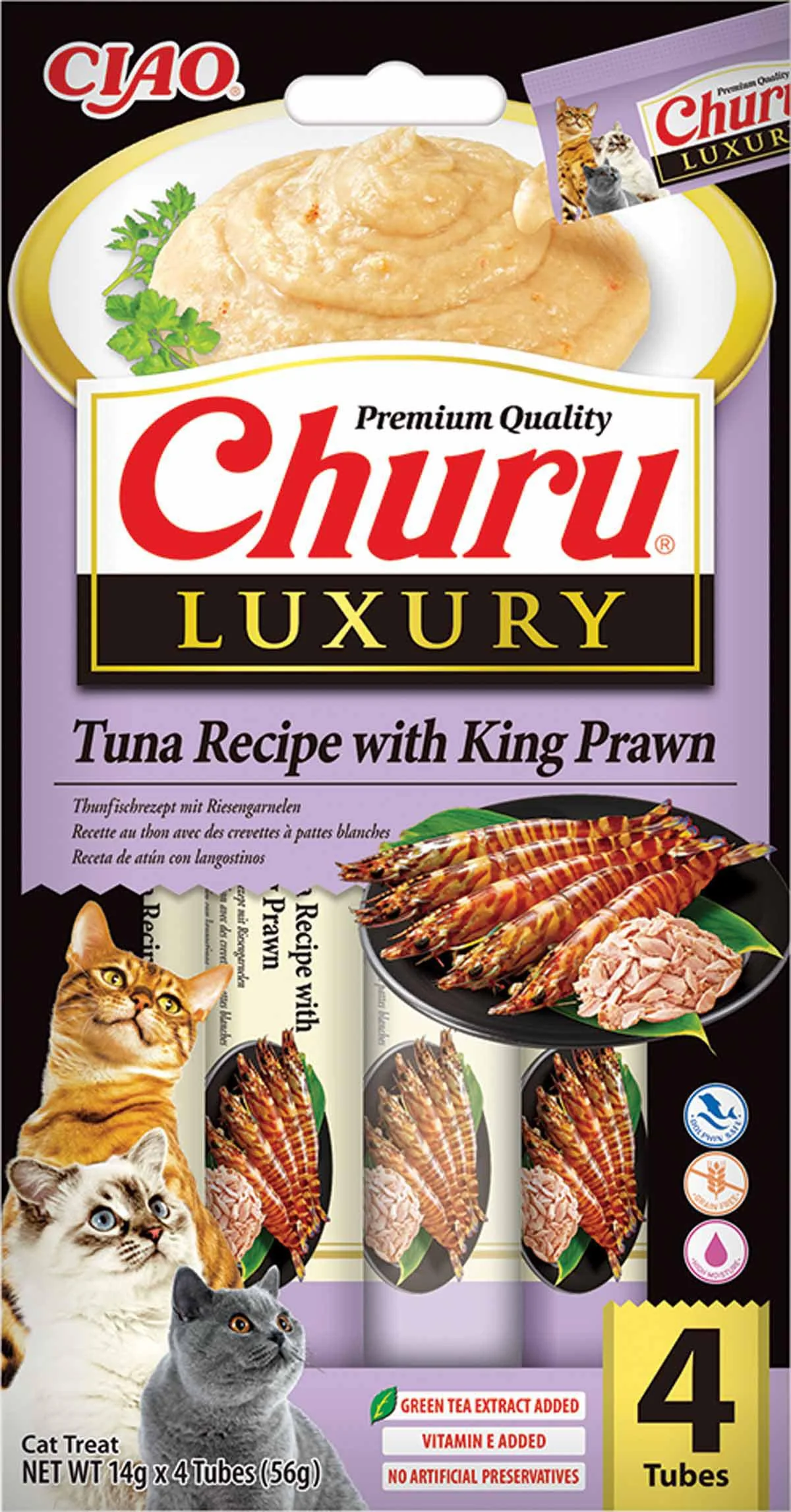 Churu Luxury Tuna With King Prawn