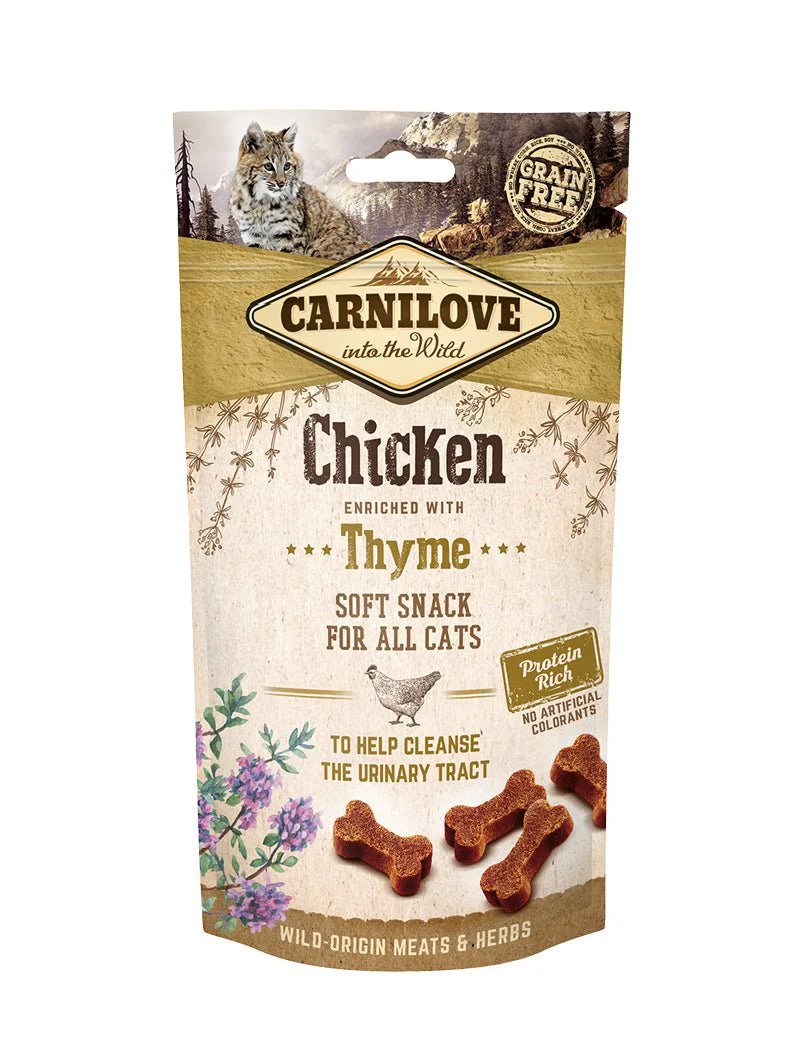 Carnilove Cat Semi-Moist Snack Chicken with Thyme