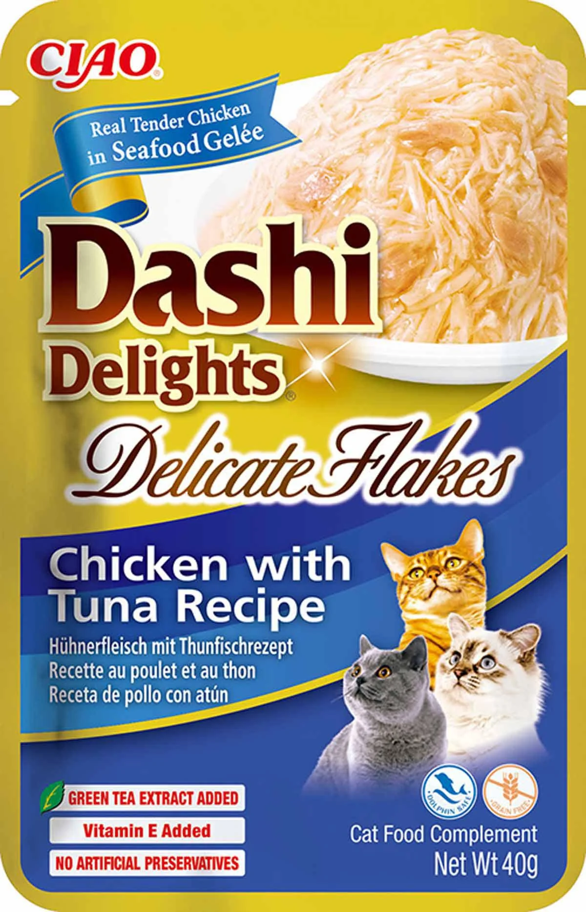 Dashi Delights Delicate Flakes Chicken/Tuna