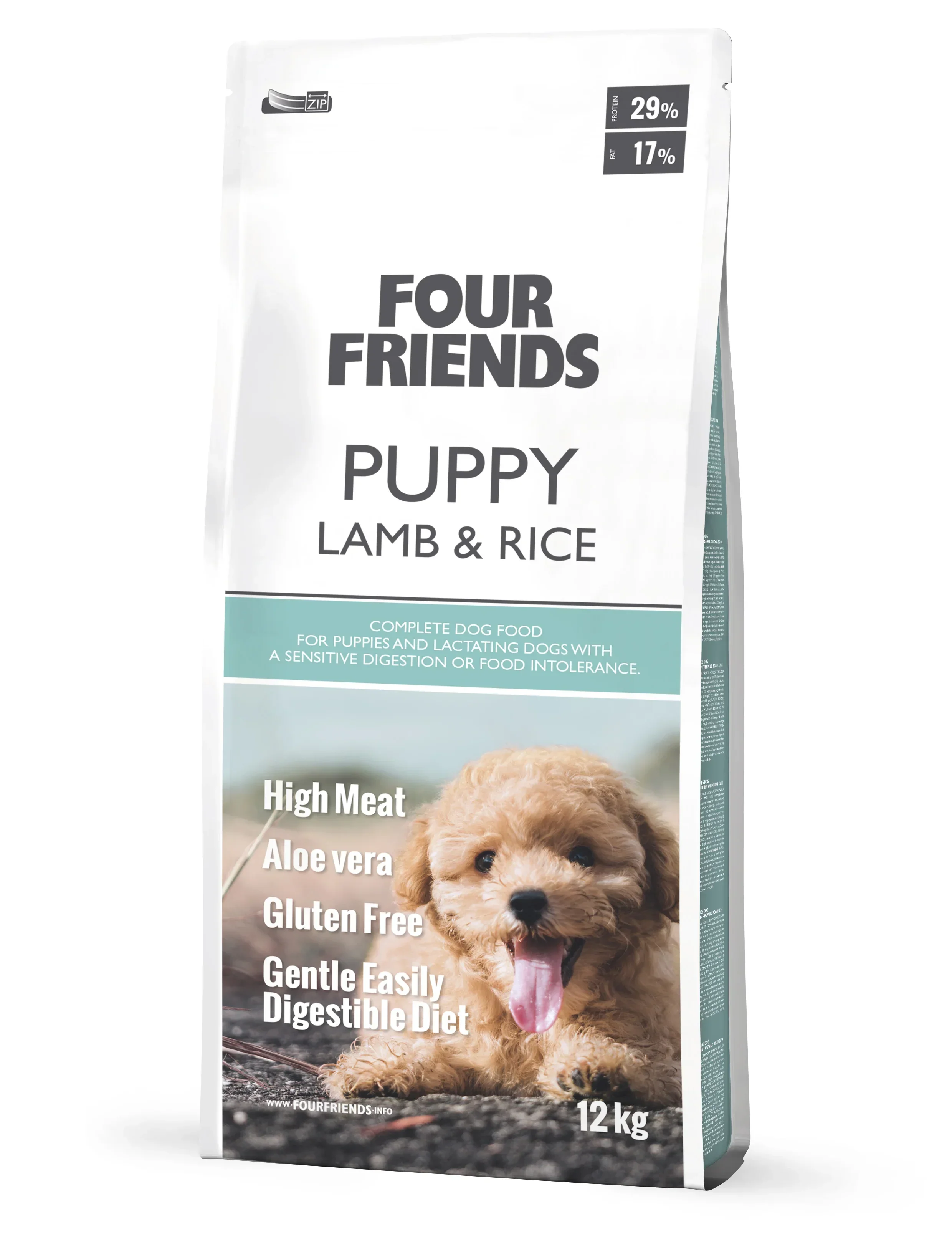 FourFriends Puppy Lamb & Rice - Image 2