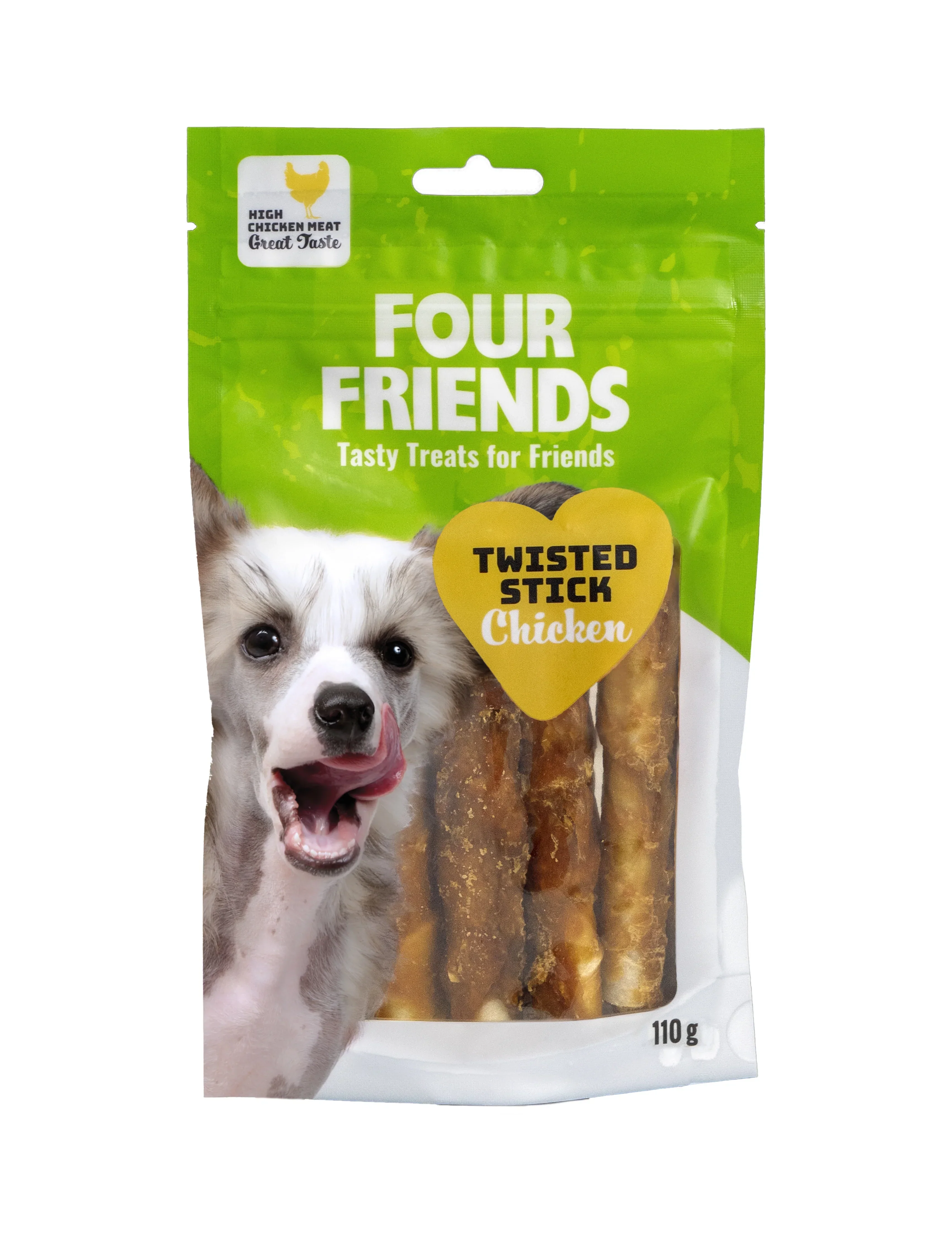 Twisted Sticks Chicken 12,5 cm 4-pack