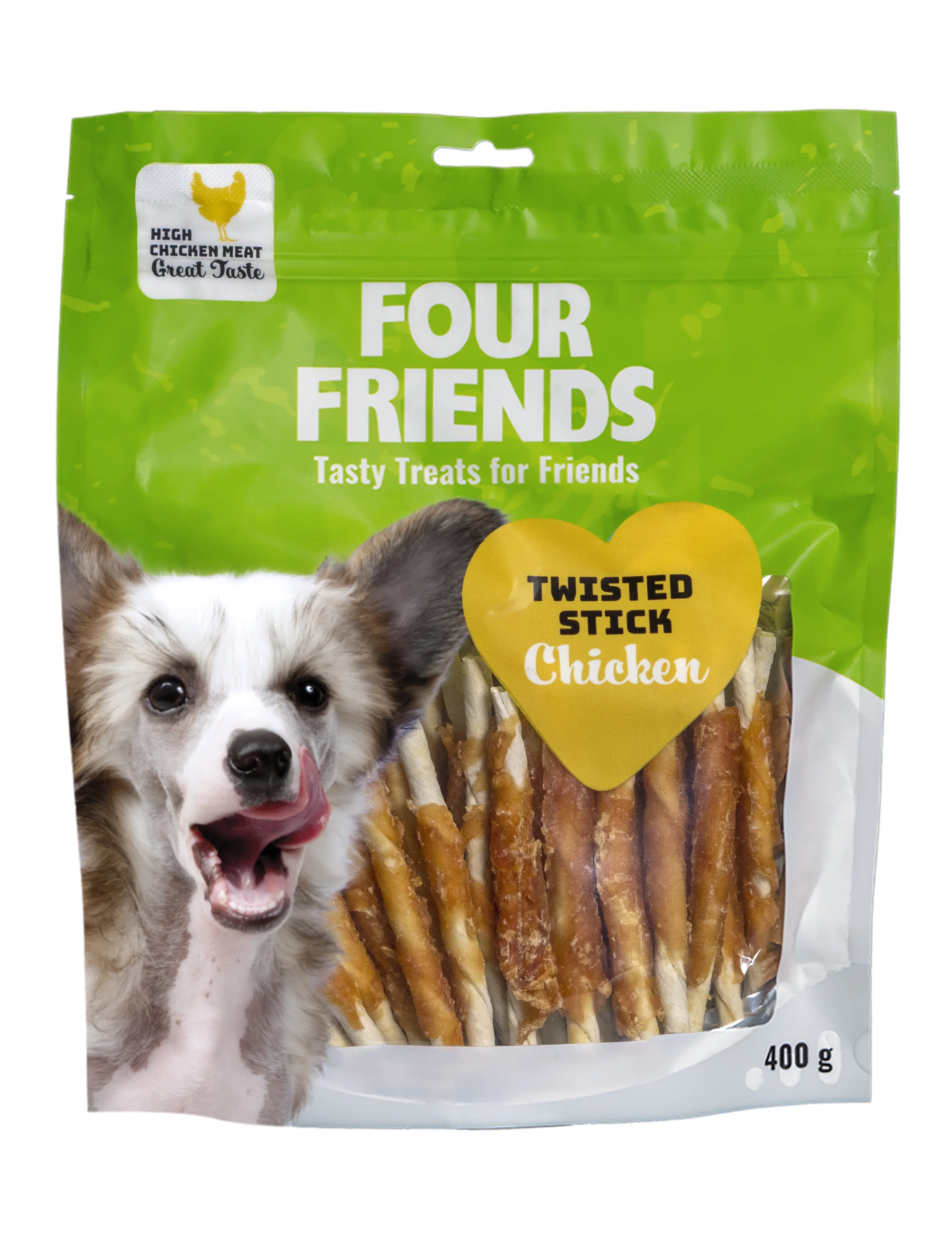 Twisted Sticks Chicken 12,5 cm 40-pack