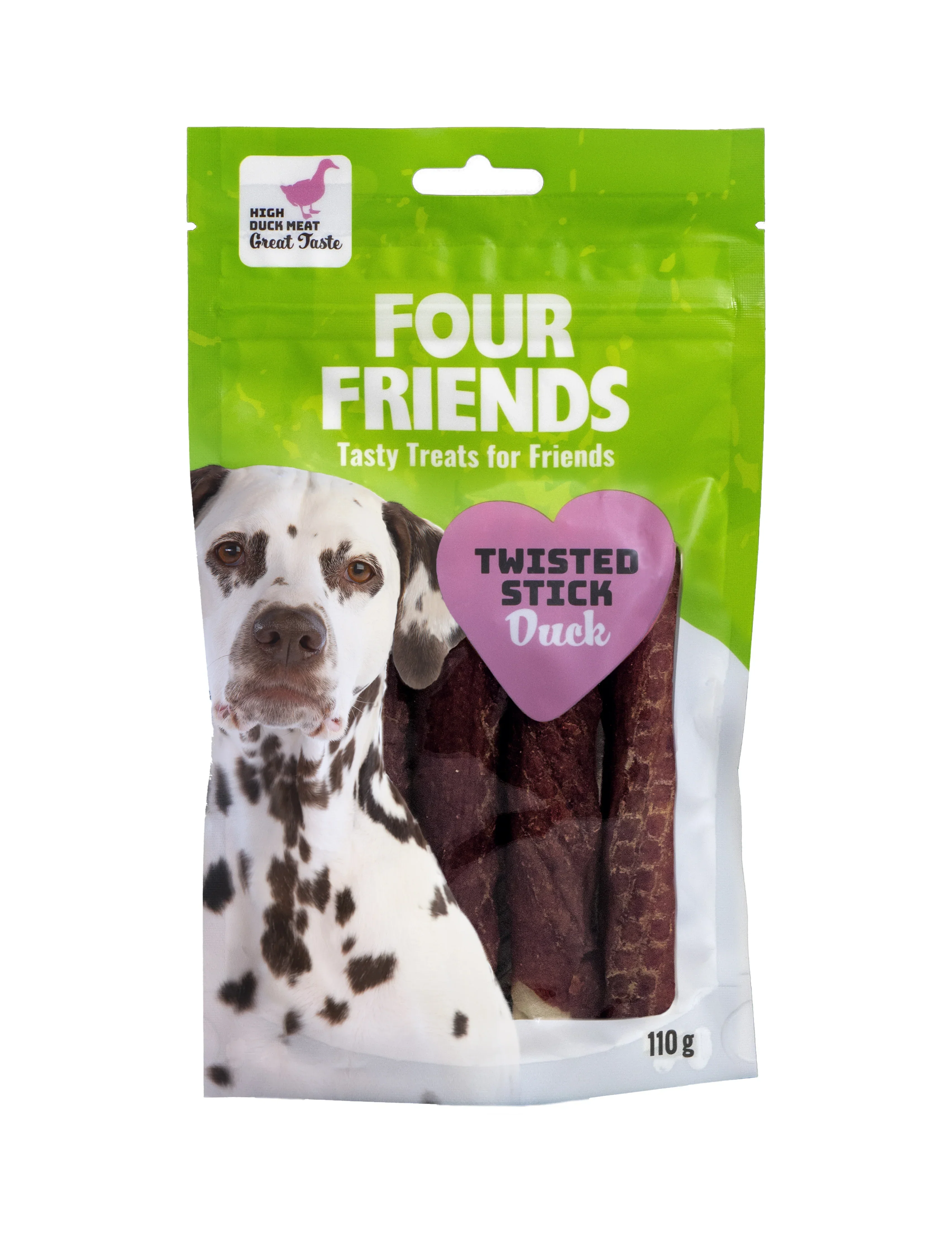Twisted Sticks Duck 12,5 cm 4-pack