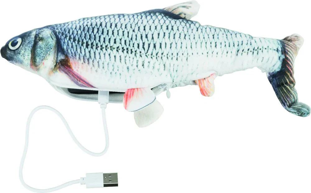 Sprattlande Fisk i Catnip med USB-laddning - Image 10