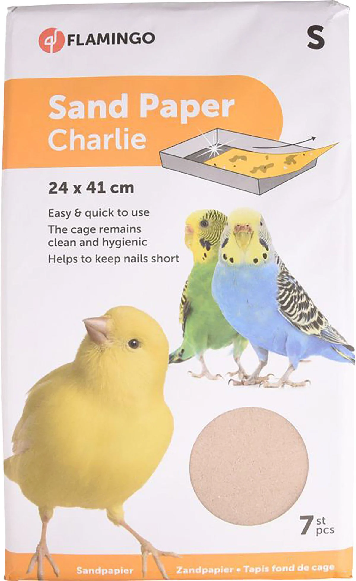 Flamingo Sandpapper 7 st