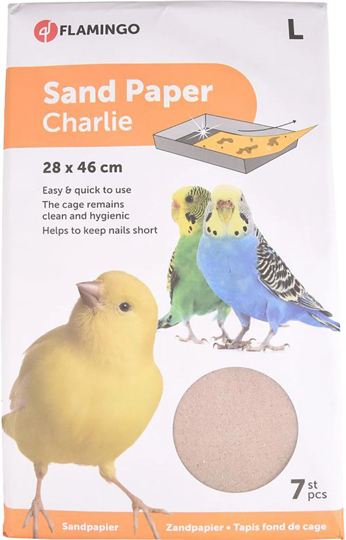 Flamingo Sandpapper 7 st - Image 2