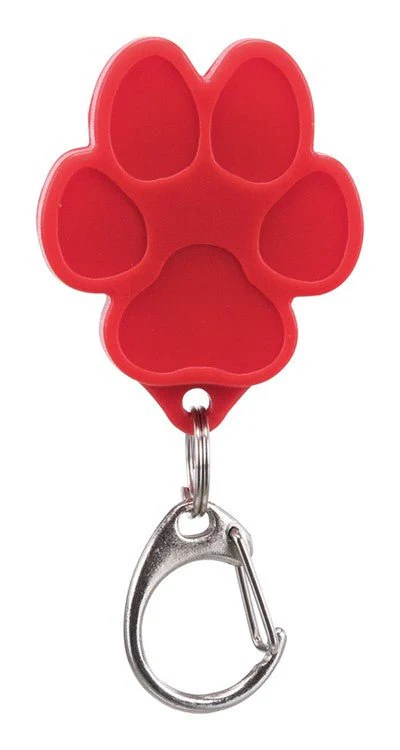 Flasher för hund, USB med pawmotiv