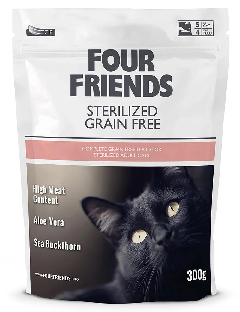 FourFriends Cat Grain Free Sterilized