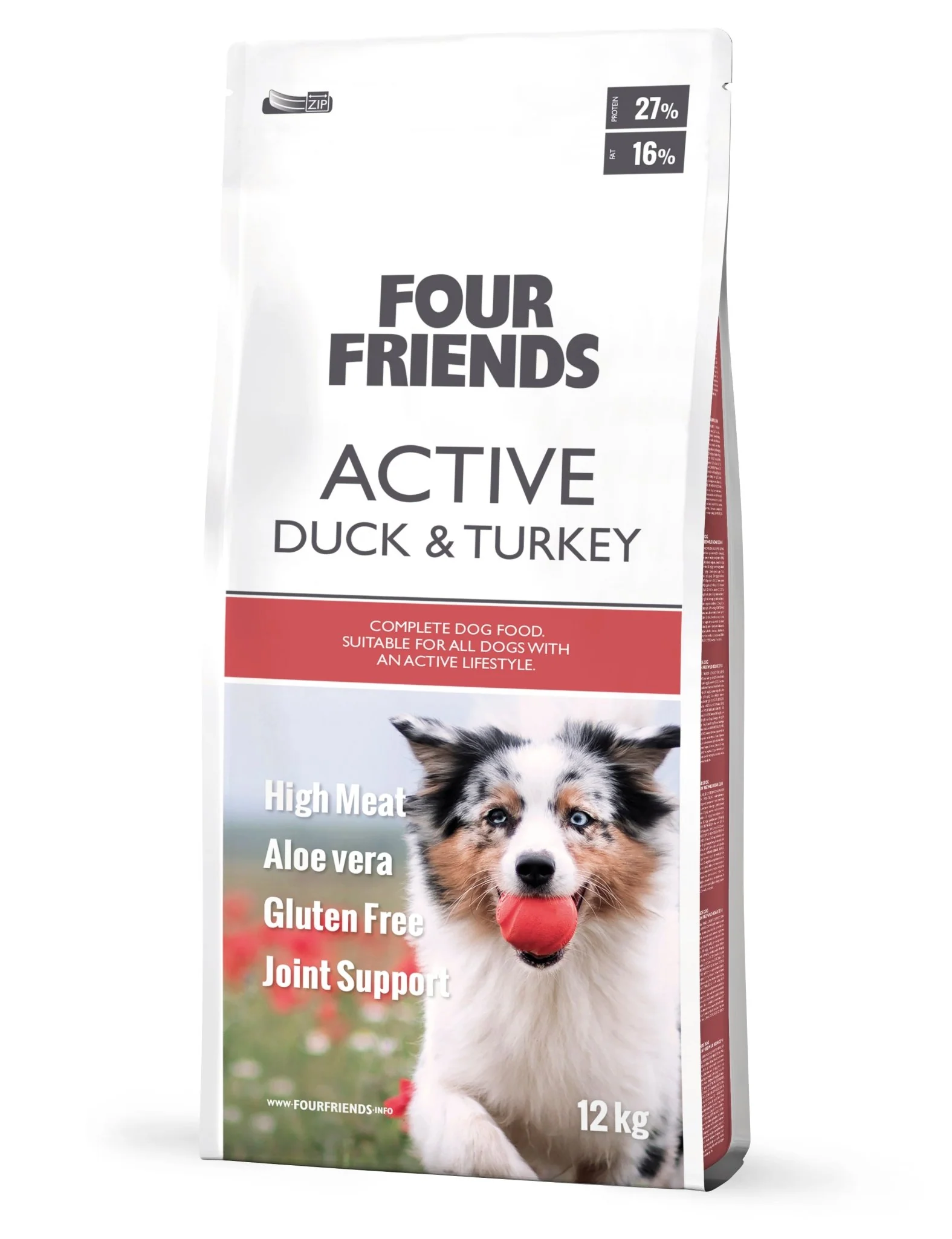 FourFriends Dog Active Duck & Turkey - Image 2