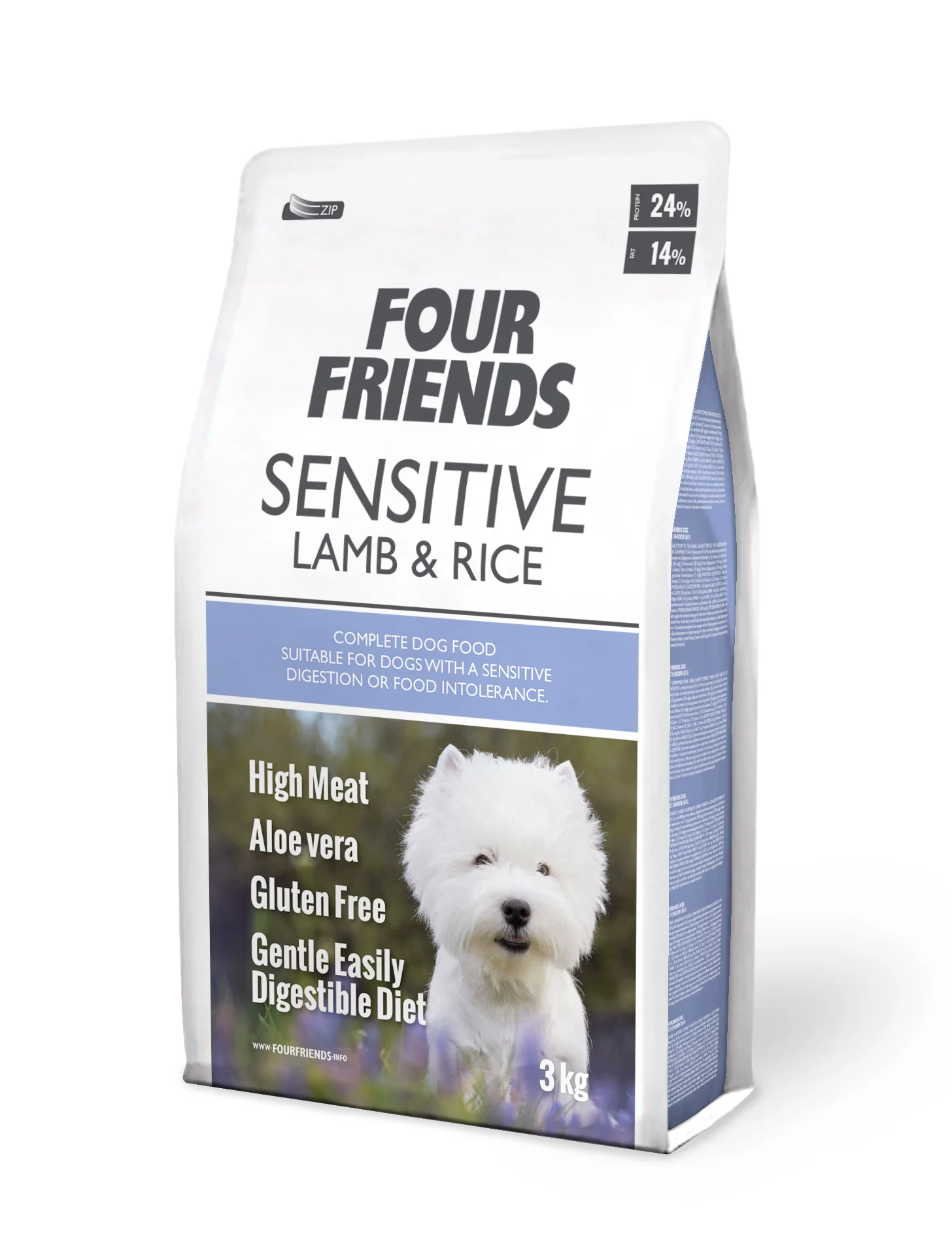 FourFriends Dog Sensitive Lamb & Rice - Image 2
