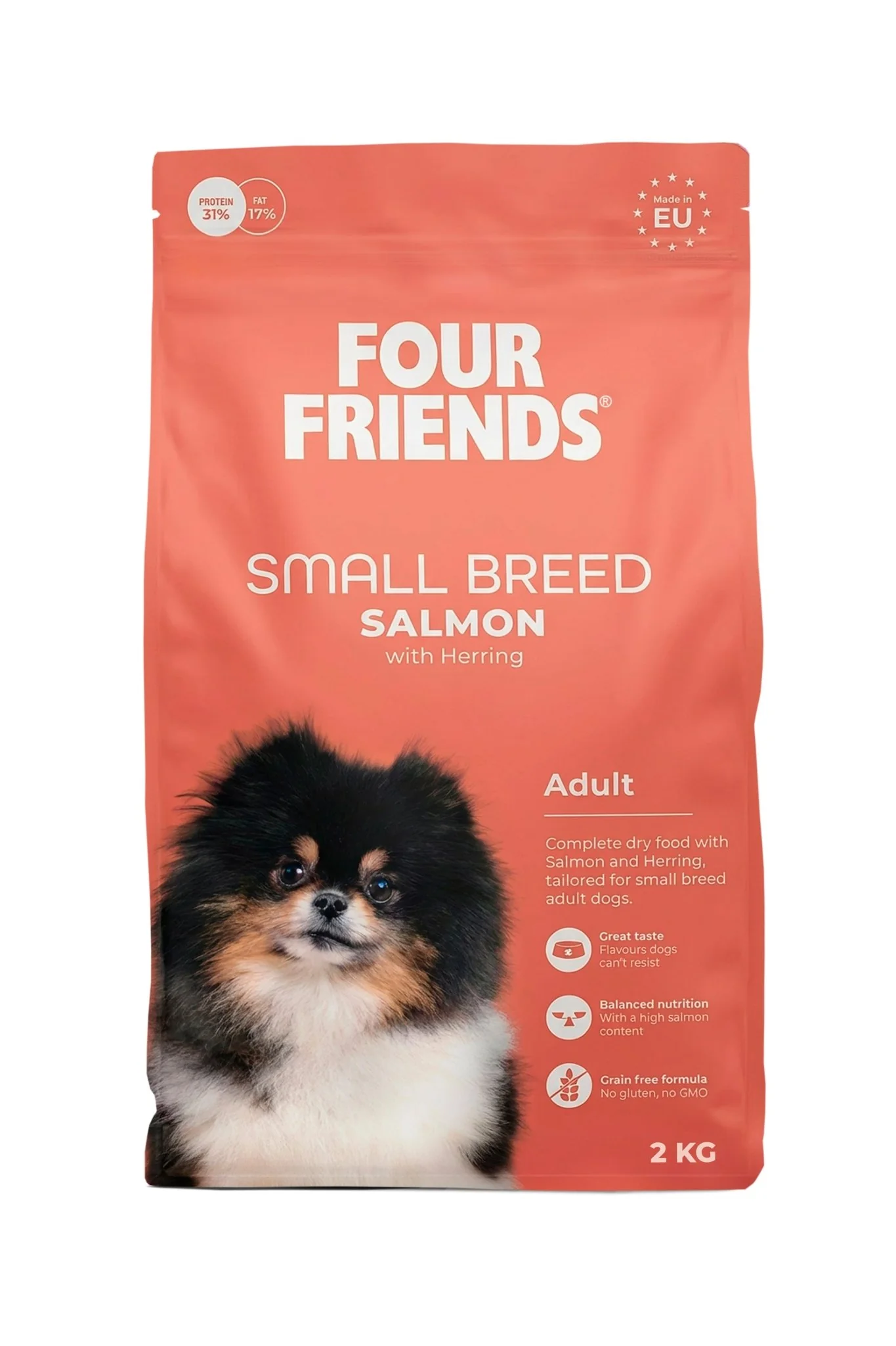 FourFriends Small Breed Salmon - Image 2