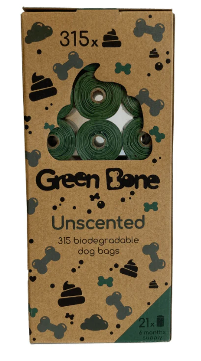 Green Bone Hundbajspåsar 21 rullar - Image 4