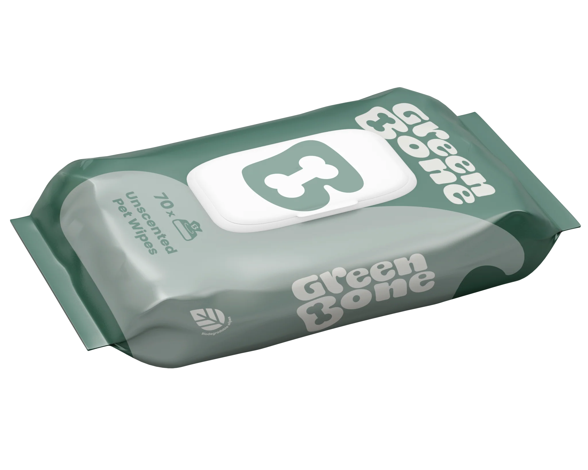 Green Bone Pet Wipes