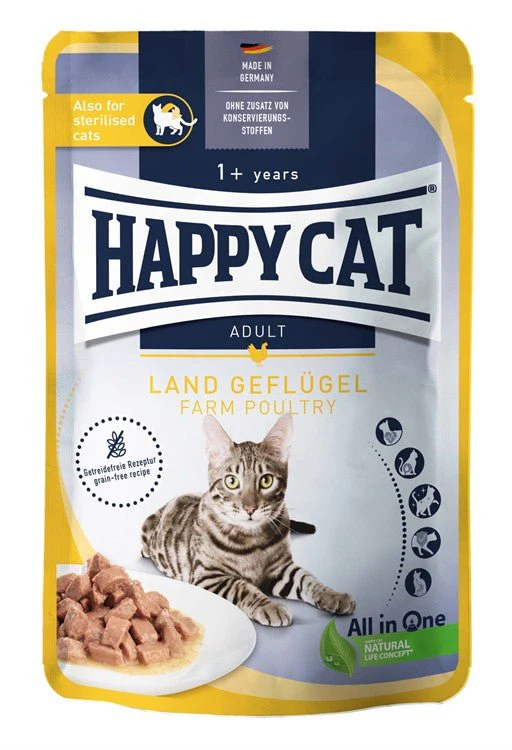Happy Cat Meat in Sauce Culinary Farm Poultry