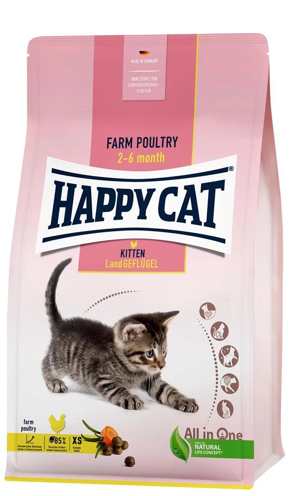 Happy Cat Young Kitten Farm Poultry - Image 3
