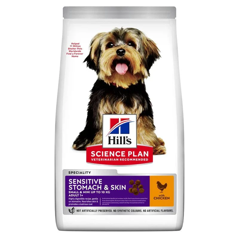 HILL'S SCIENCE PLAN Adult Sensitive Stomach & Skin Small & Mini torrfoder med kyckling för hund - Image 2