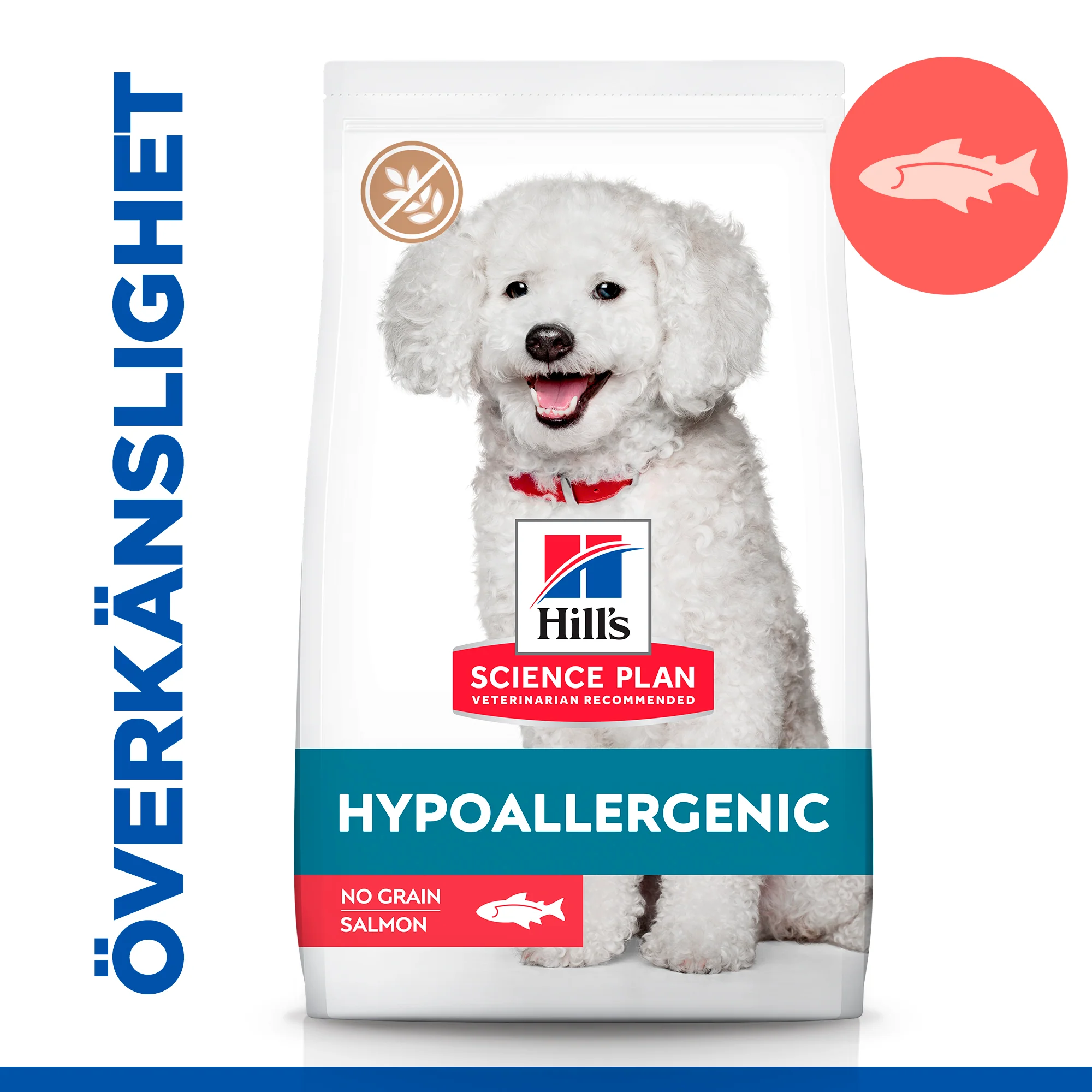 Hill's Science Plan Hypoallergenic Adult Small & Mini hundfoder med lax - Image 2