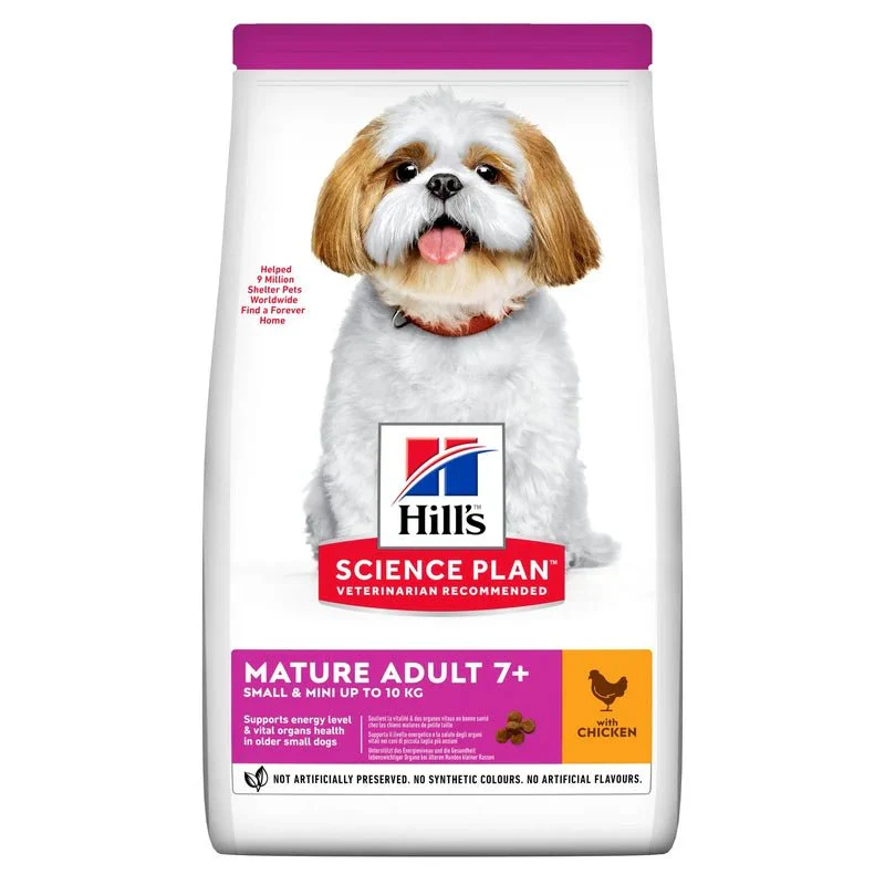 HILL'S SCIENCE PLAN Mature Adult Small & Mini torrfoder med kyckling för hund - Image 2