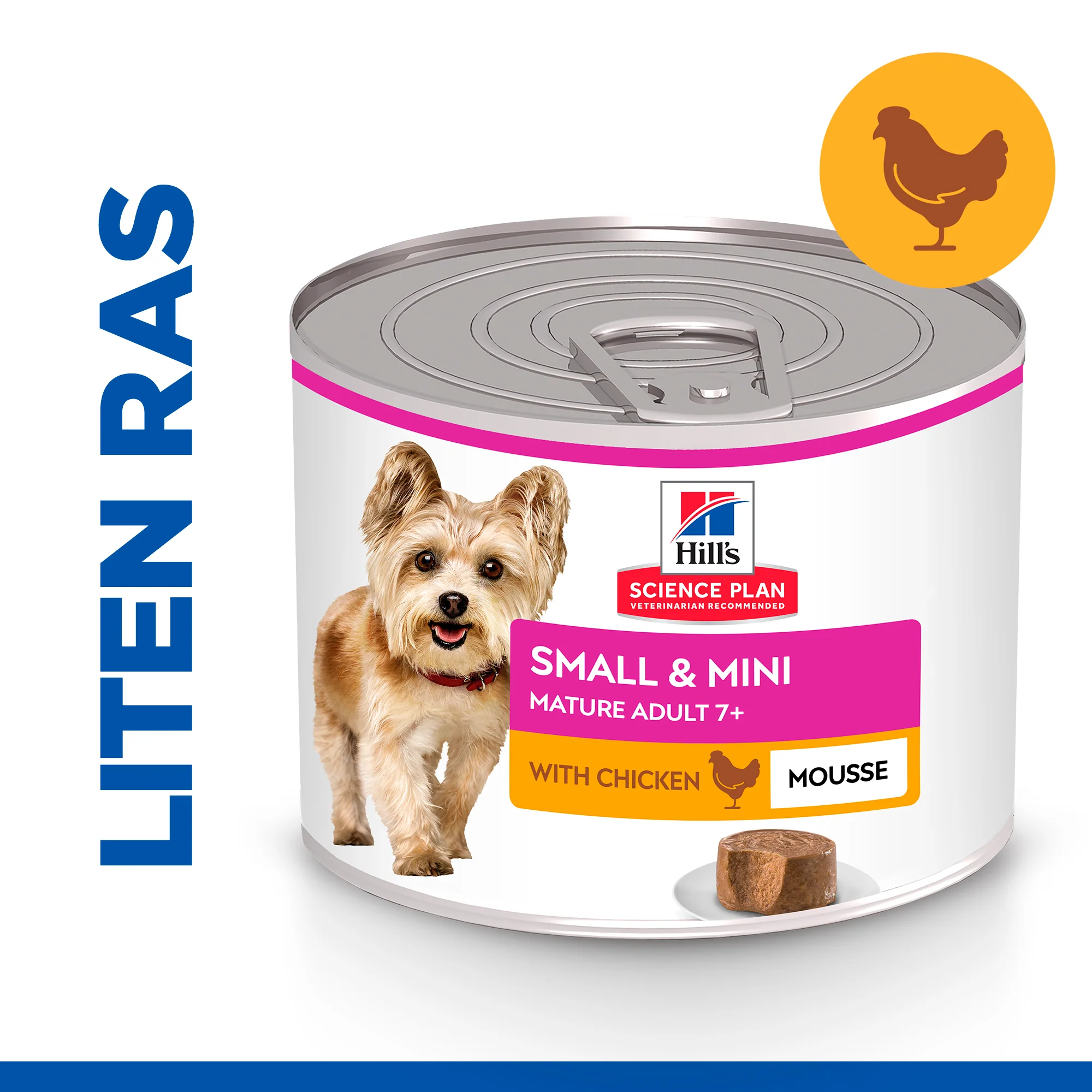 Hill's Science Plan Small & Mini Mature Adult mousse med kyckling - Image 2