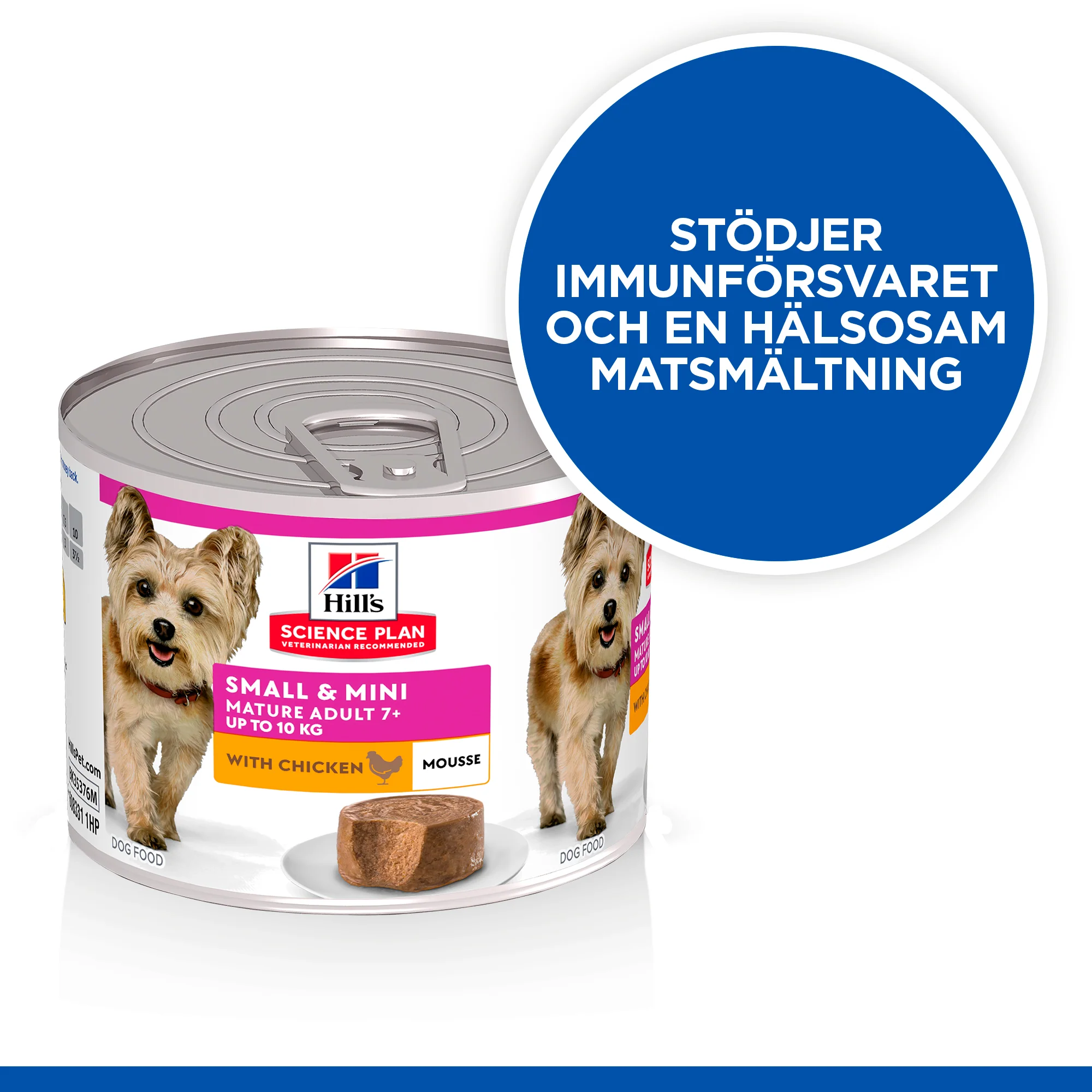 Hill's Science Plan Small & Mini Mature Adult mousse med kyckling - Image 3
