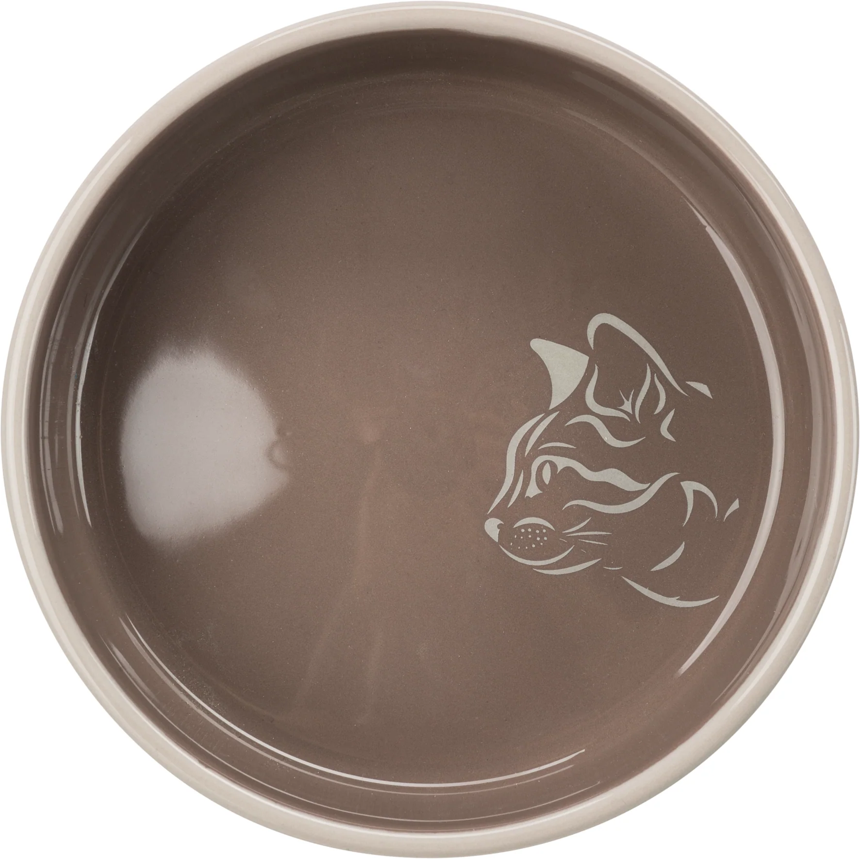 Kattskål för kortnosiga, keramik, 0.3 L/ø 15 cm - Image 3