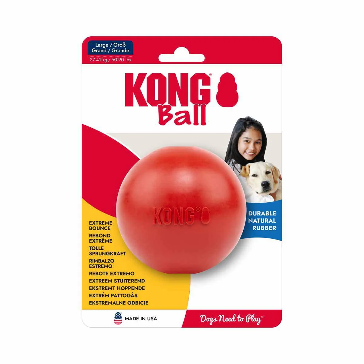 KONG Ball With Hole L