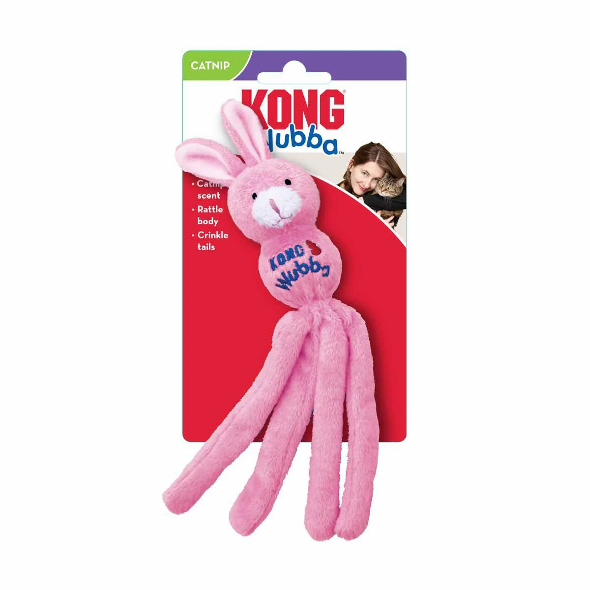 KONG Cat Wubba Bunny
