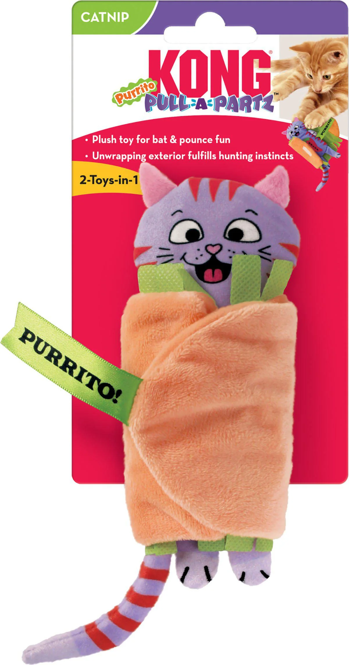 KONG Pull-A-Partz Purrito