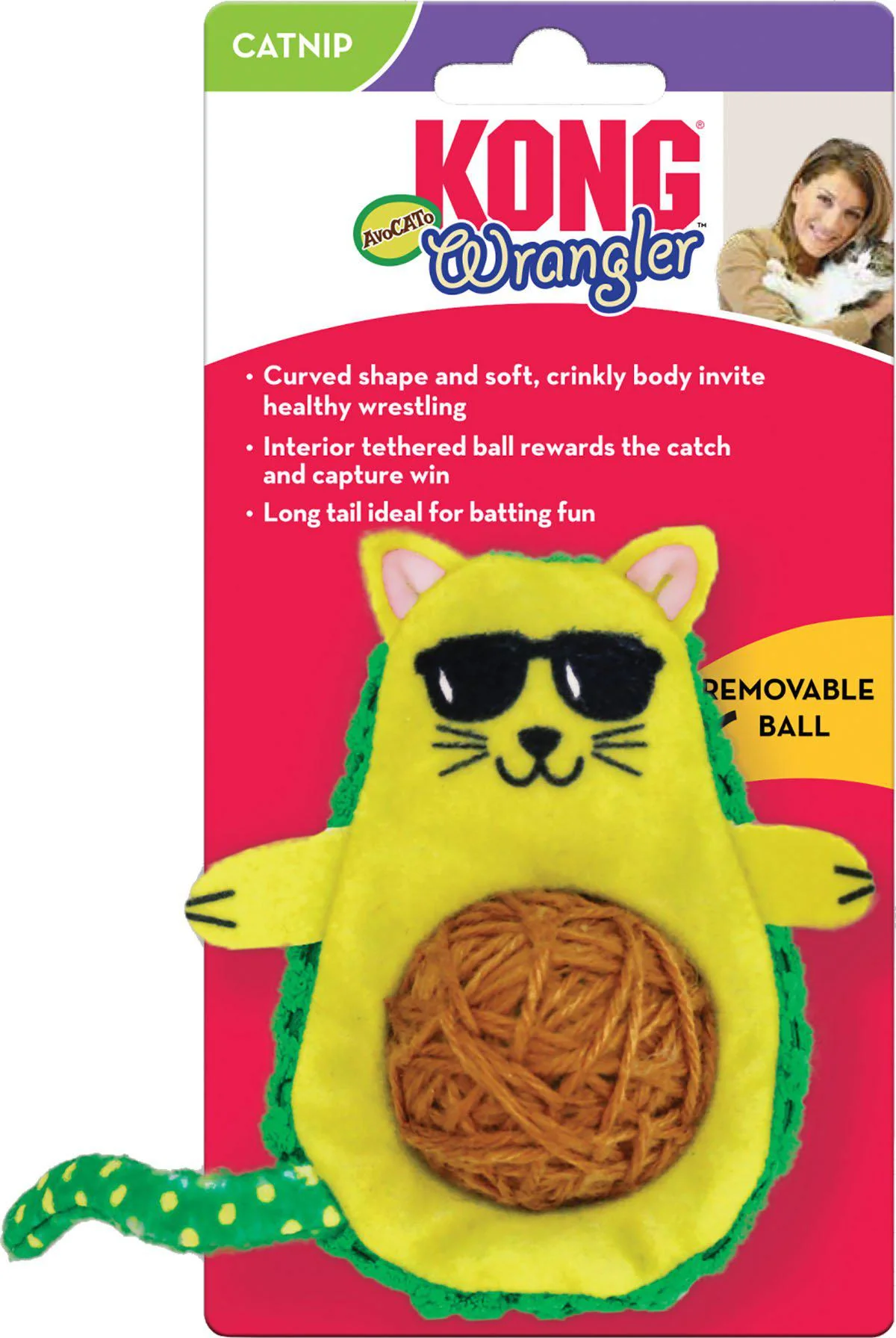 KONG Wrangler Avocato