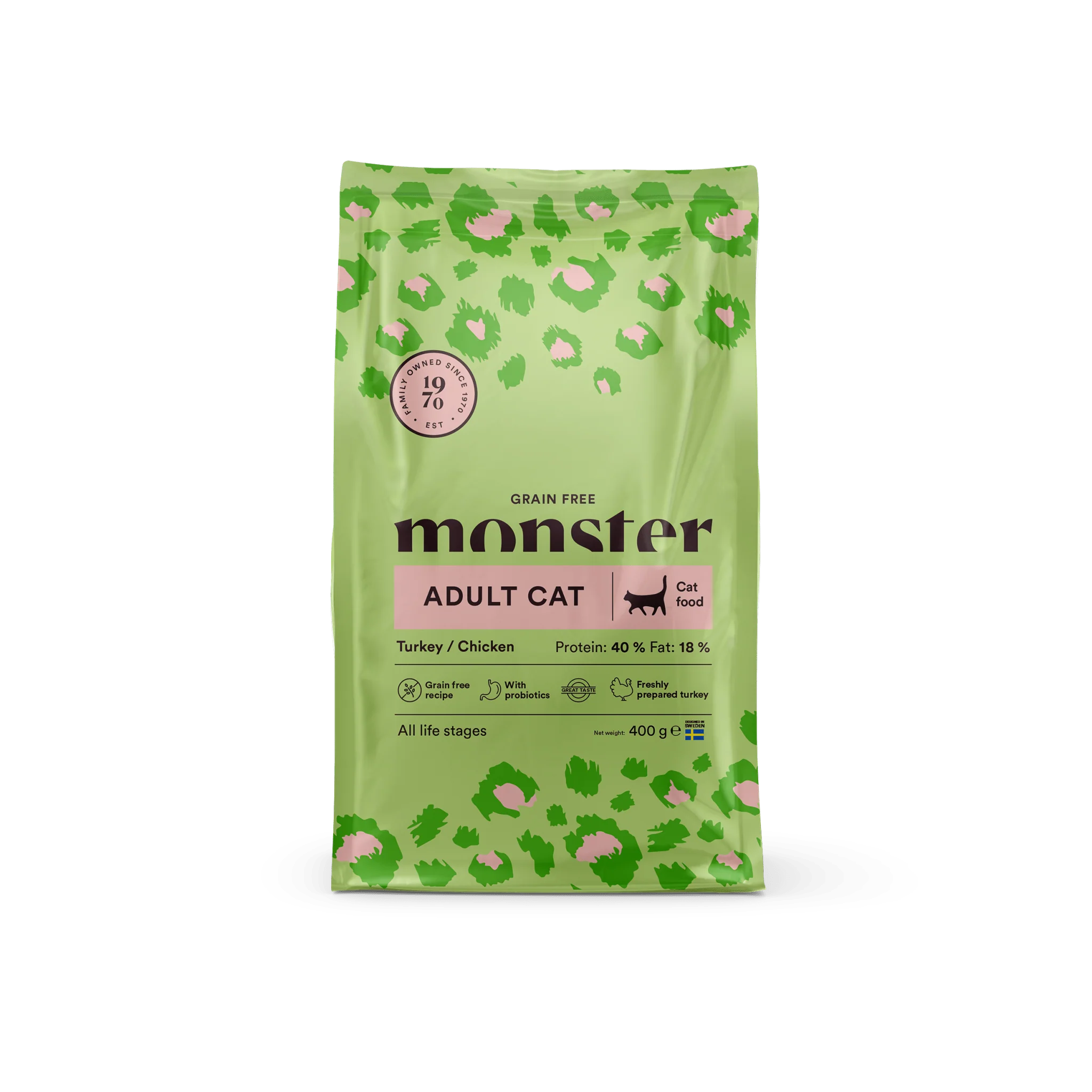 Monster Cat Grain Free Adult Turkey/Chicken