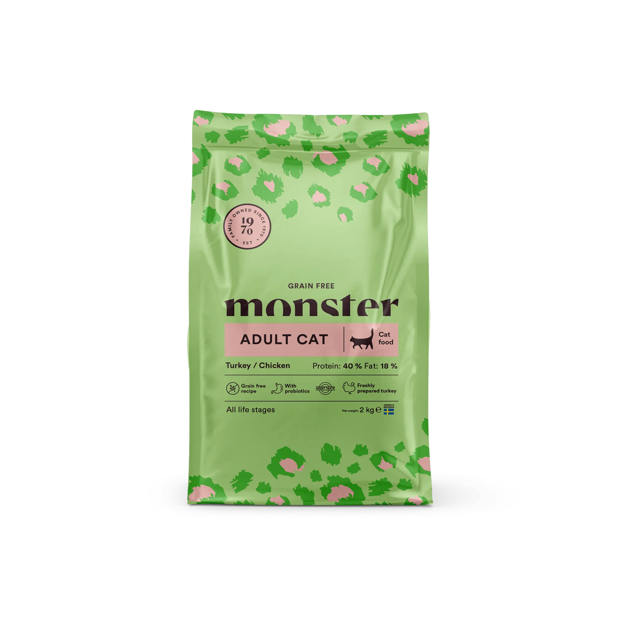 Monster Cat Grain Free Adult Turkey/Chicken - Image 2