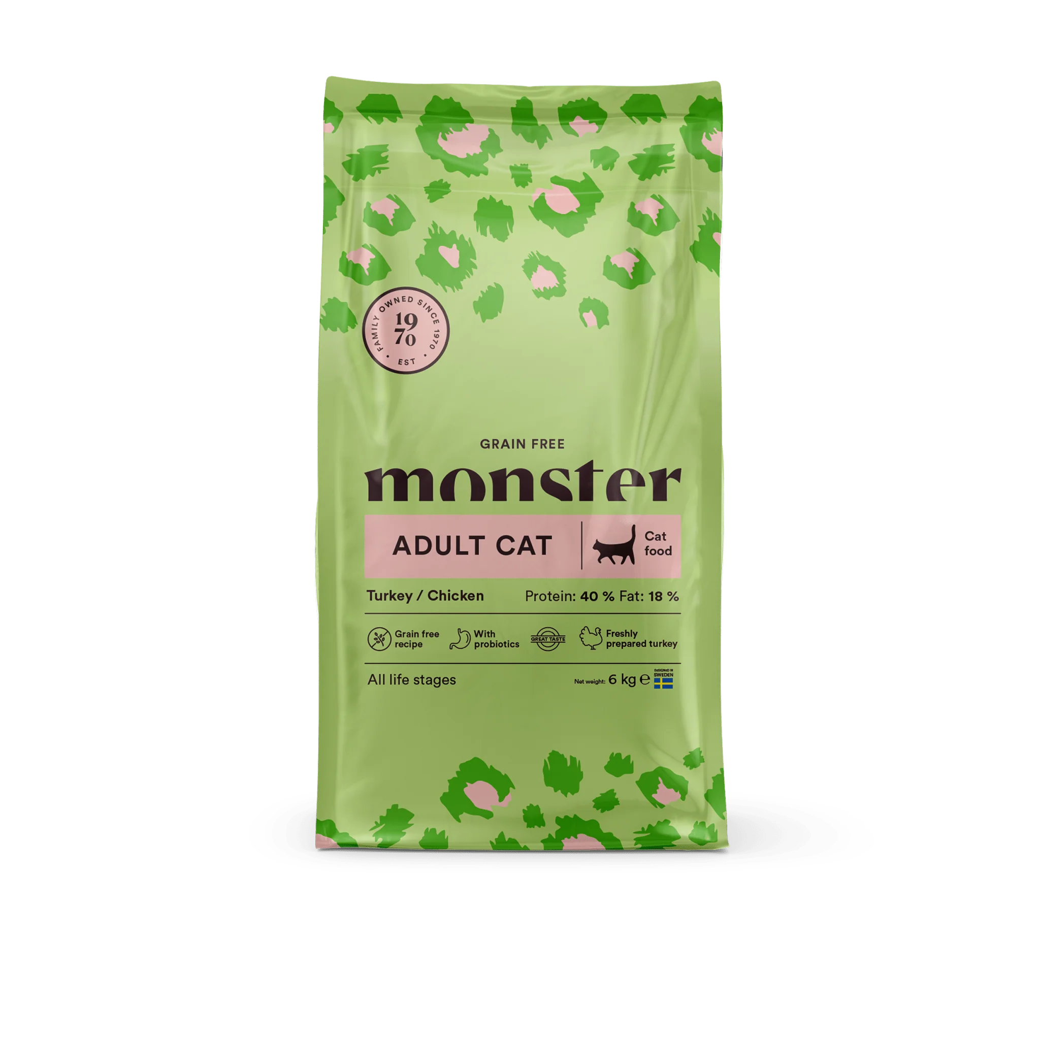 Monster Cat Grain Free Adult Turkey/Chicken - Image 3