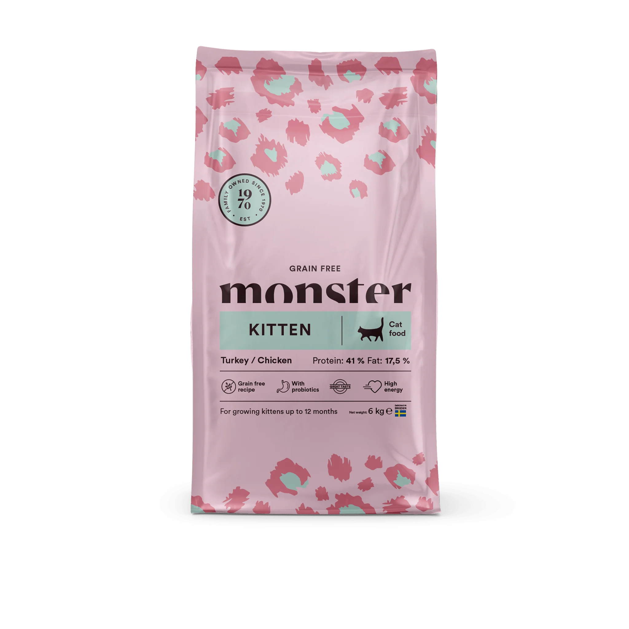 Monster Cat Grain Free Kitten Turkey/Chicken - Image 3