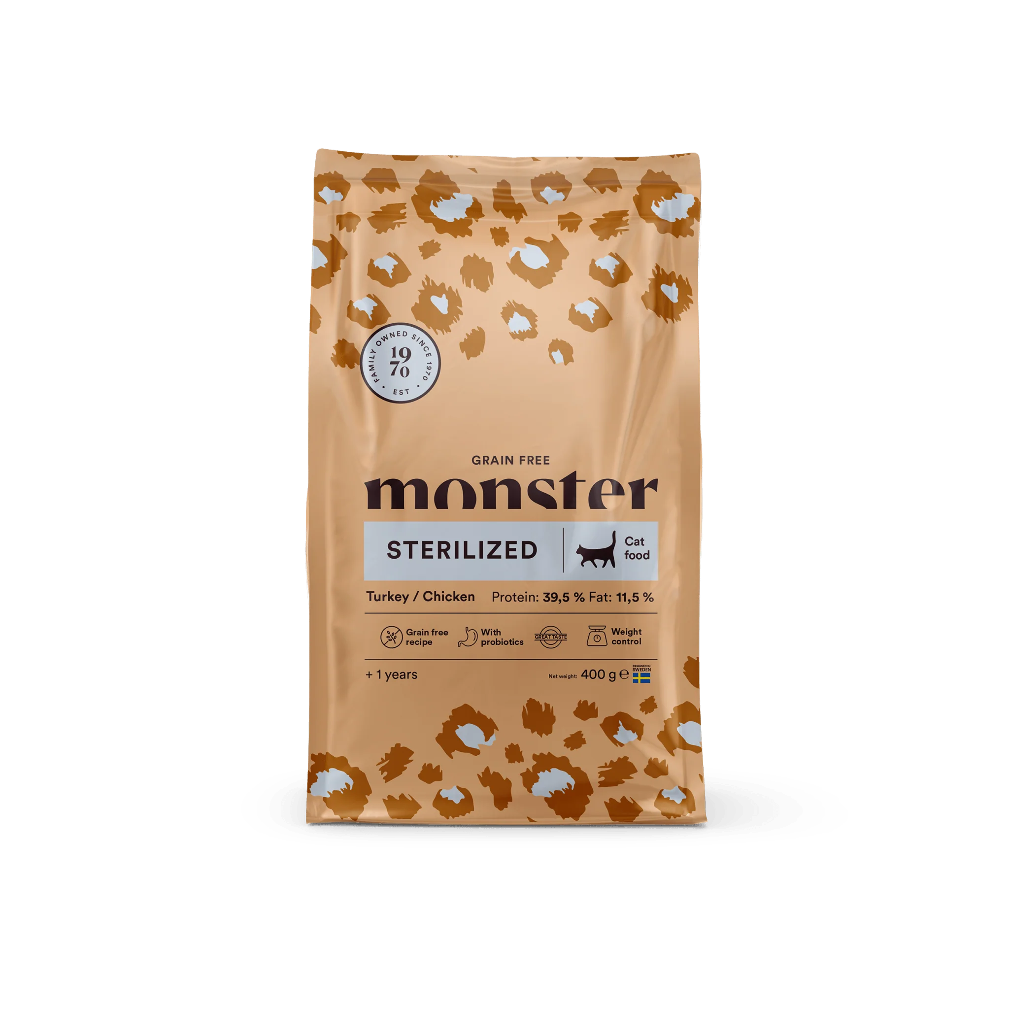 Monster Cat Grain Free Sterilized Turkey/Chicken