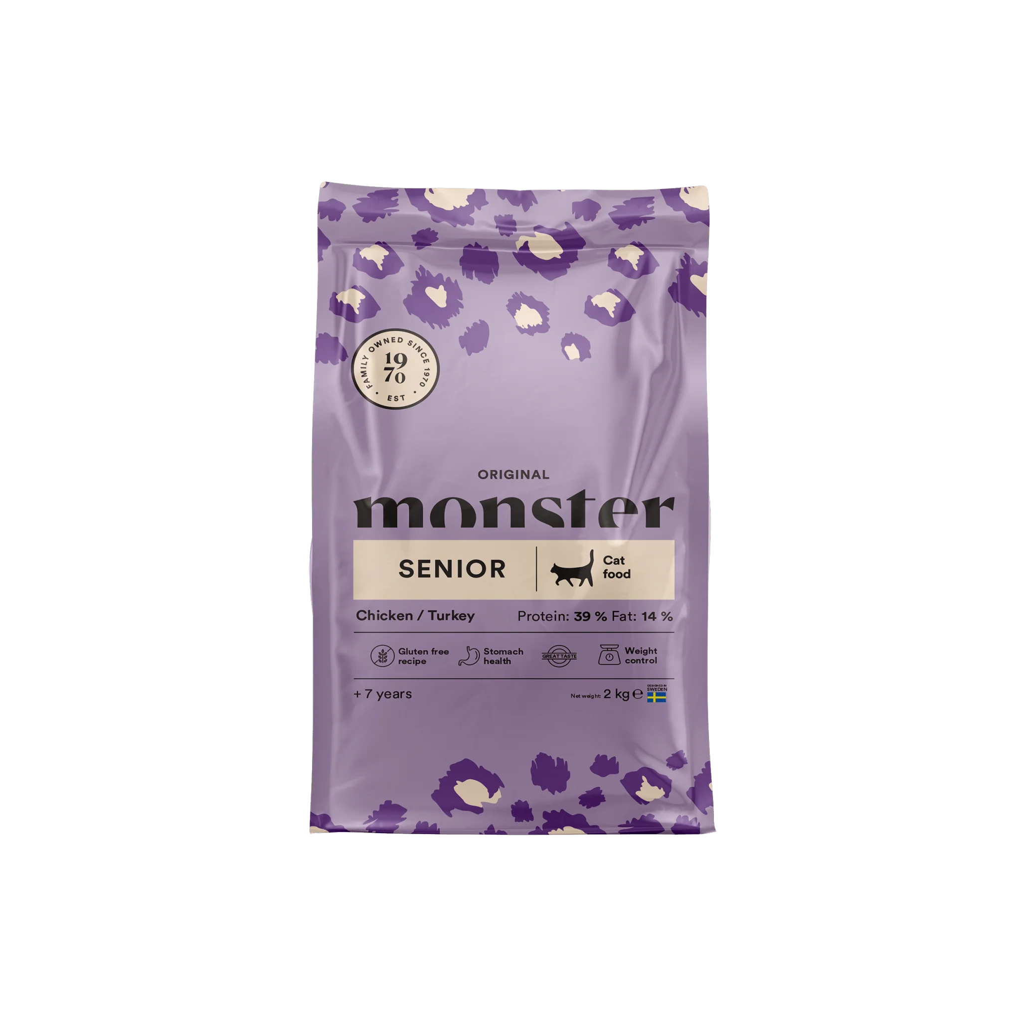 Monster Cat Original Senior Chicken/Turkey