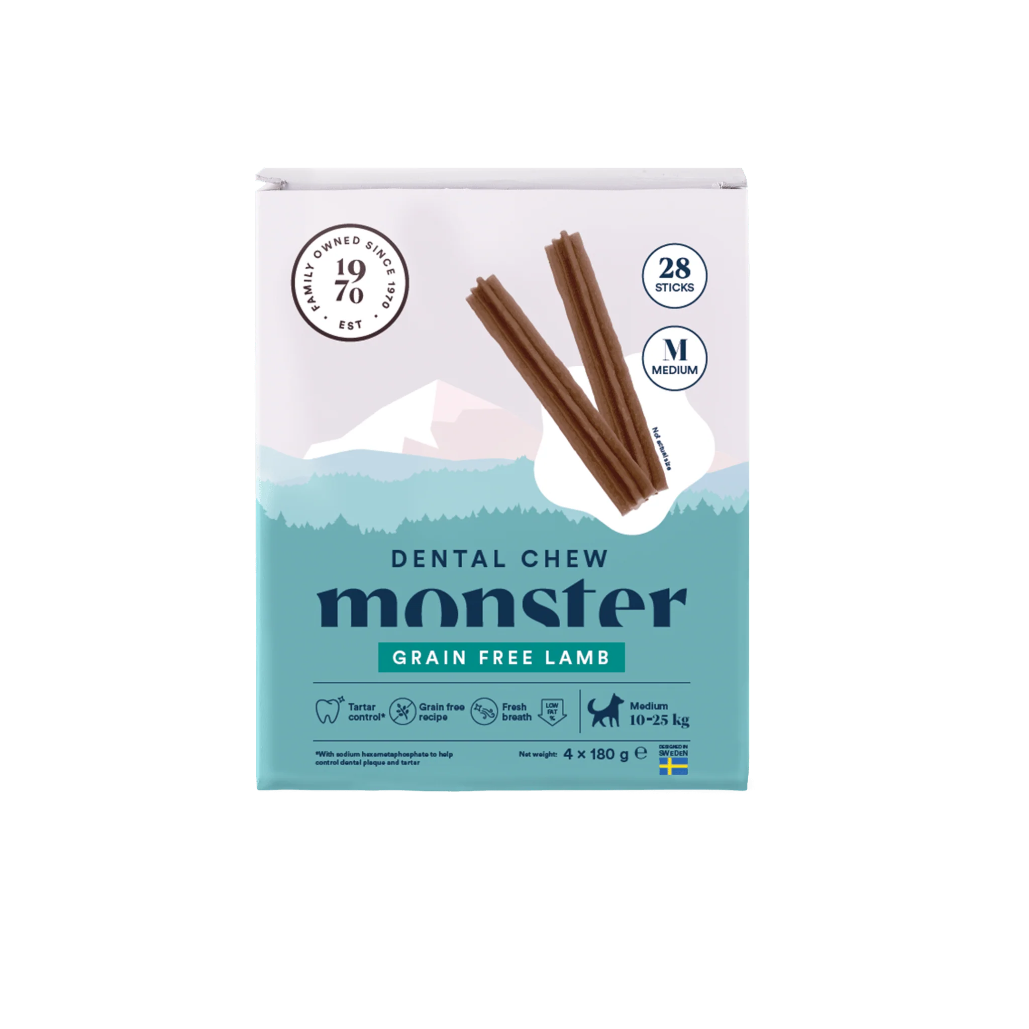 Monster Dog Dental Chew Lamb Medium - Image 2