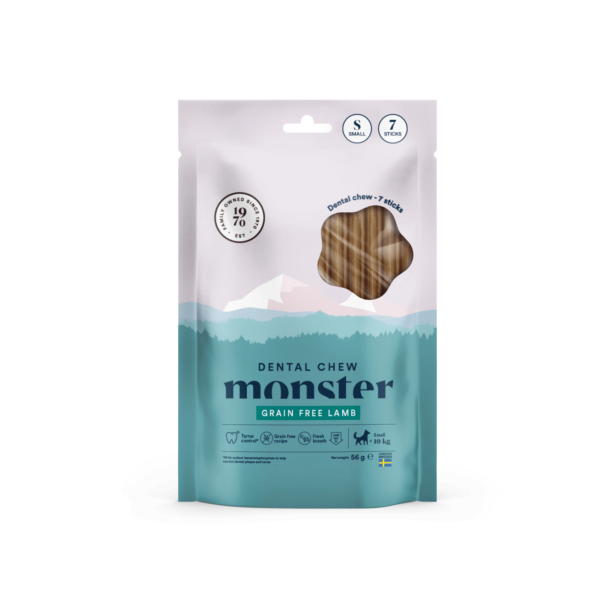 Monster Dog Dental Chew Lamb Small