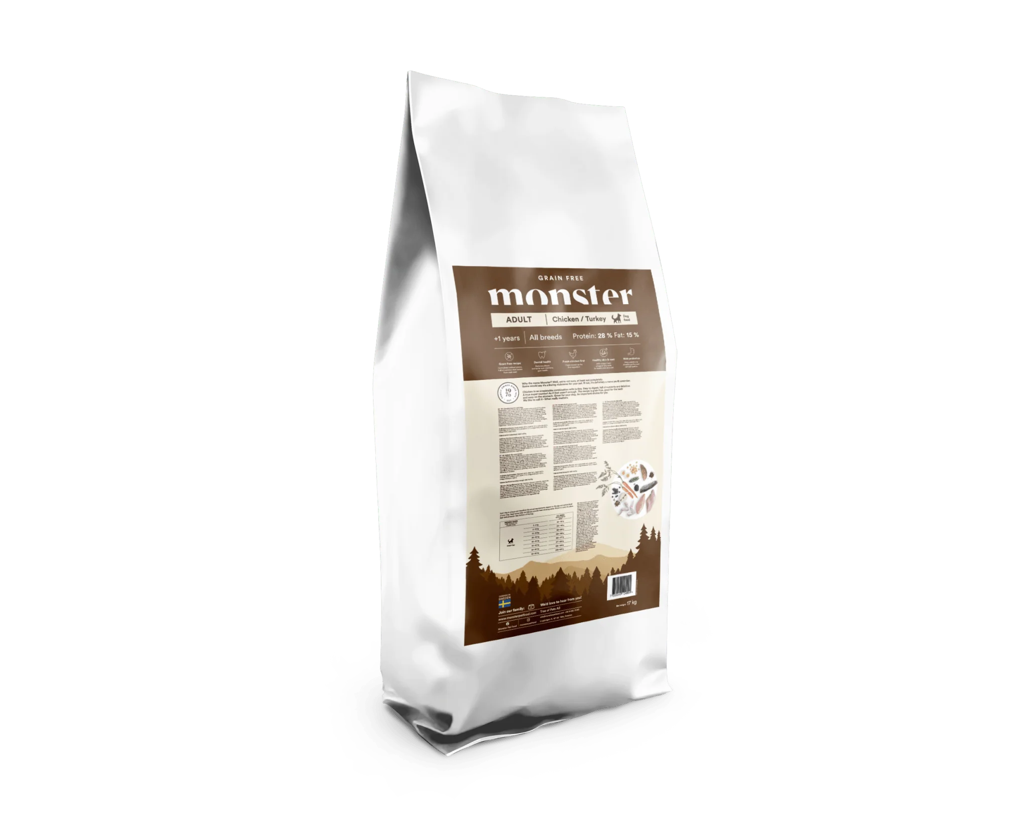 Monster Dog Grain Free Adult Chicken/Turkey - Image 3