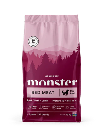 Monster Dog Grain Free Adult Red Meat