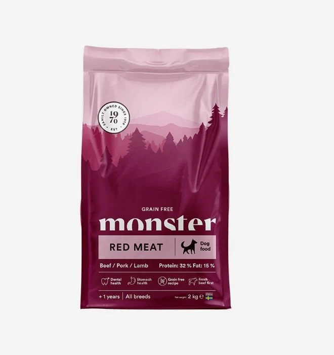 Monster Dog Grain Free Adult Red Meat - Image 2