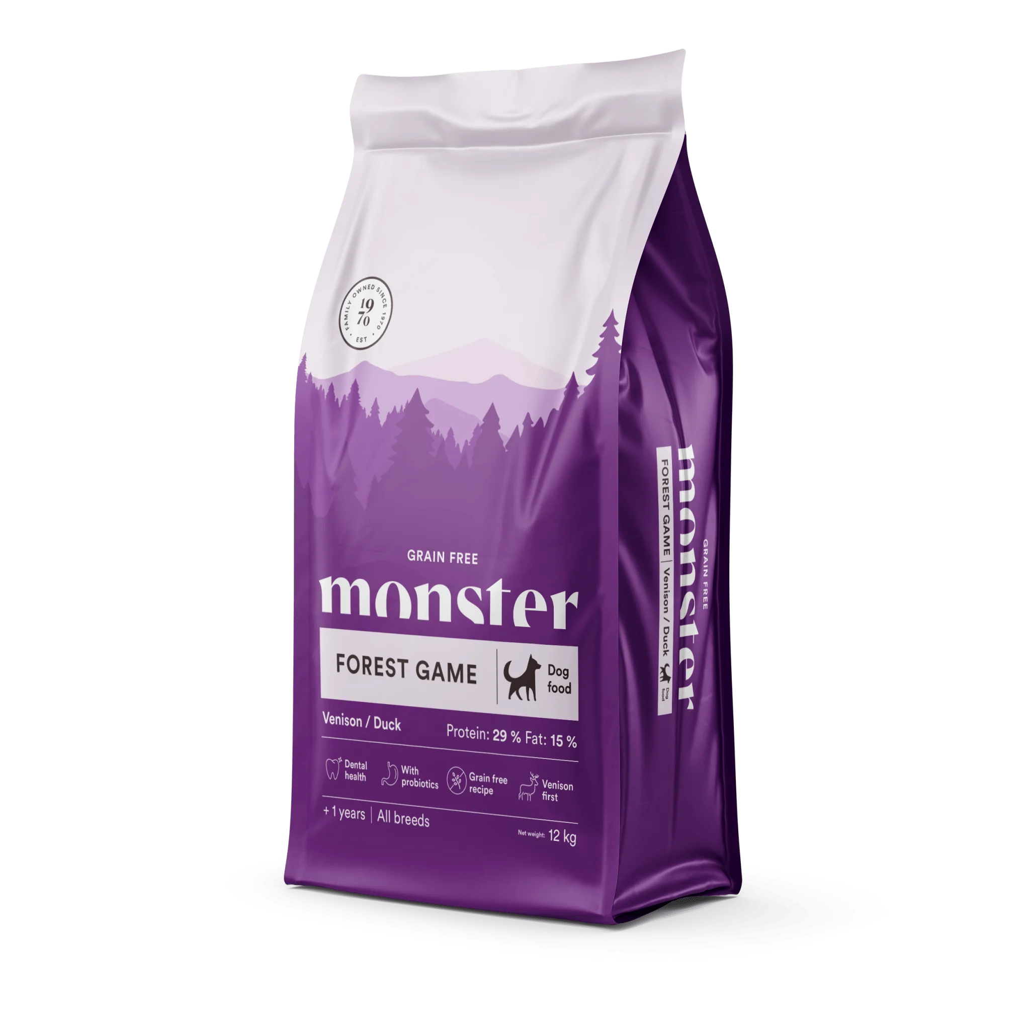Monster Dog Grain Free Forest Game Venison/Duck - Image 2
