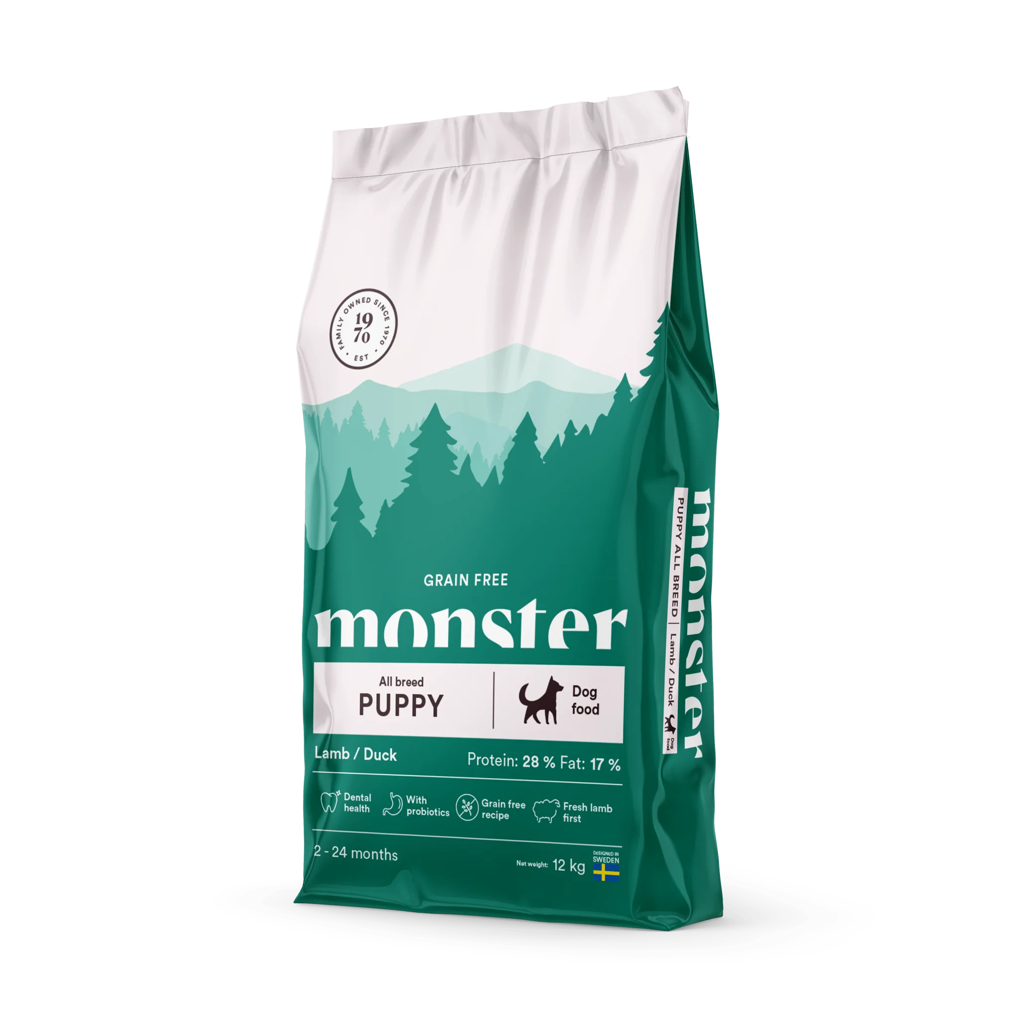 Monster Dog Grain Free Puppy All Breed Lamb/Duck - Image 2