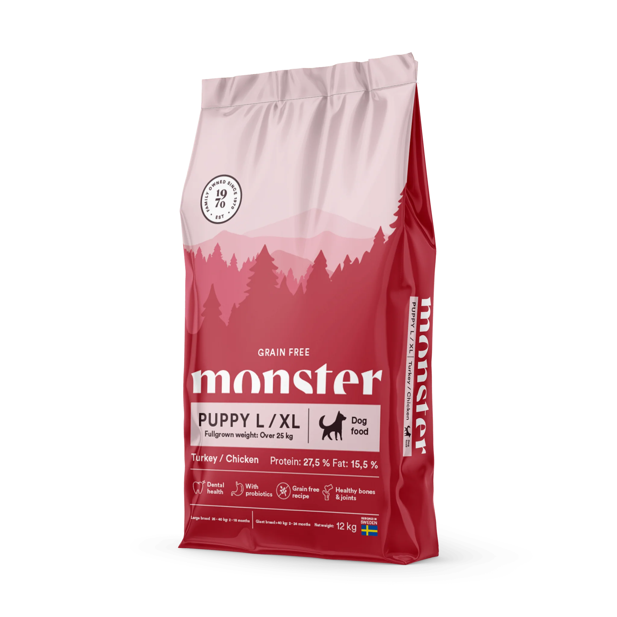 Monster Dog Grain Free Puppy L/XL Turkey/Chicken - Image 2