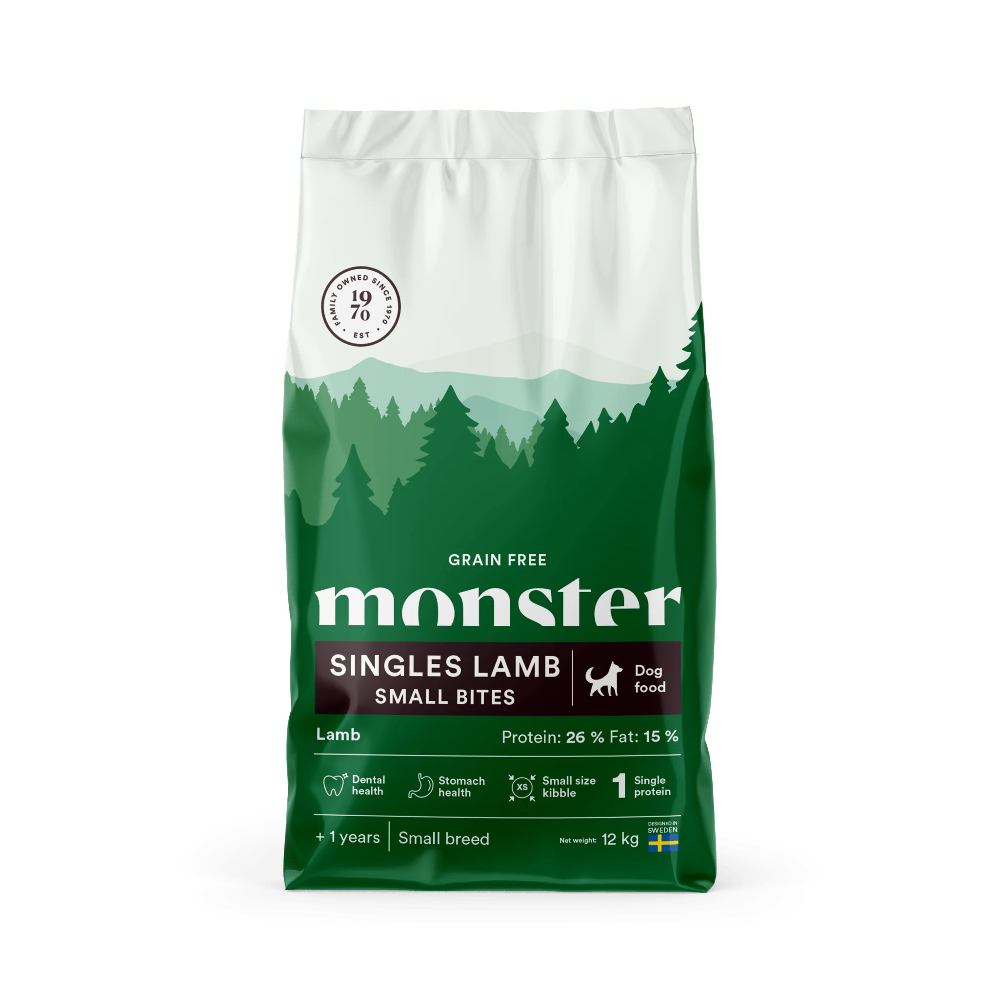 Monster Dog Grain Free Singles Lamb Small Bites - Image 2