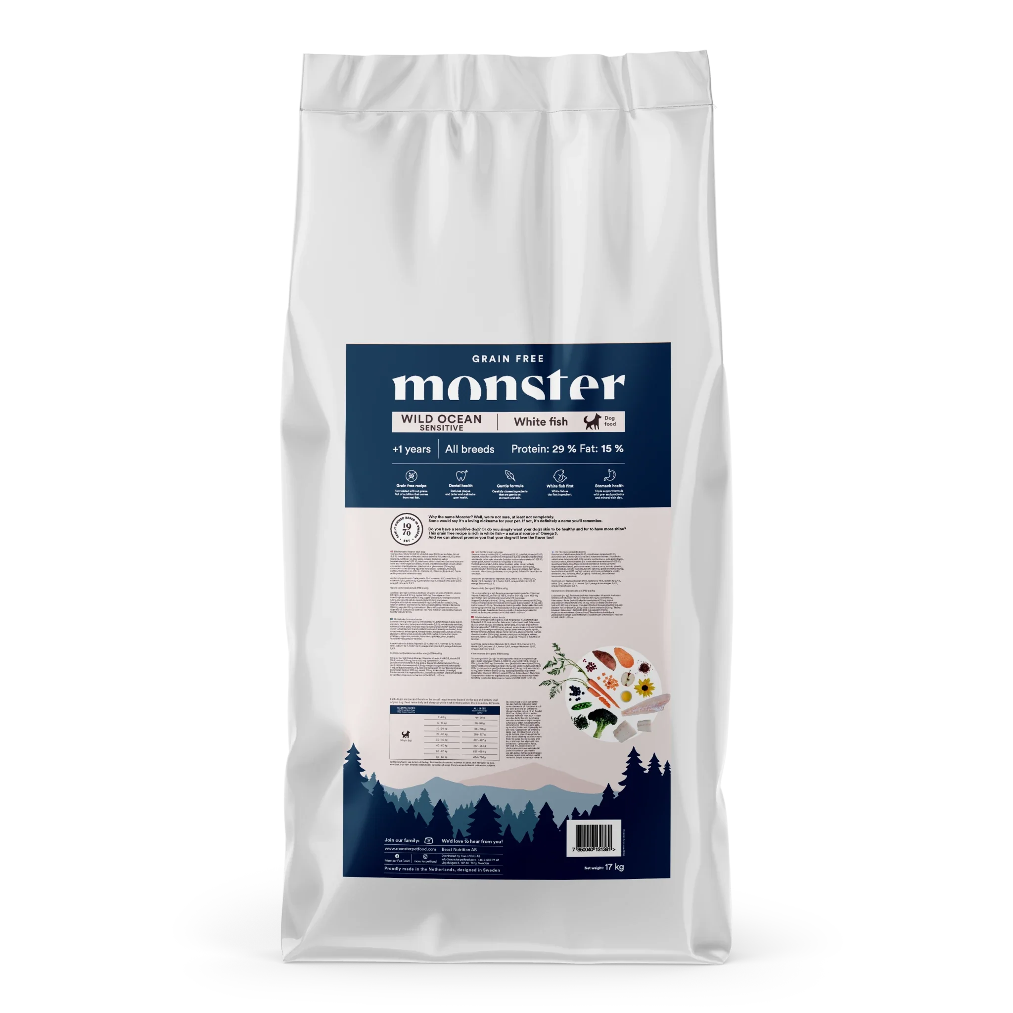 Monster Dog Grain Free Wild Ocean Sensitive - Image 3