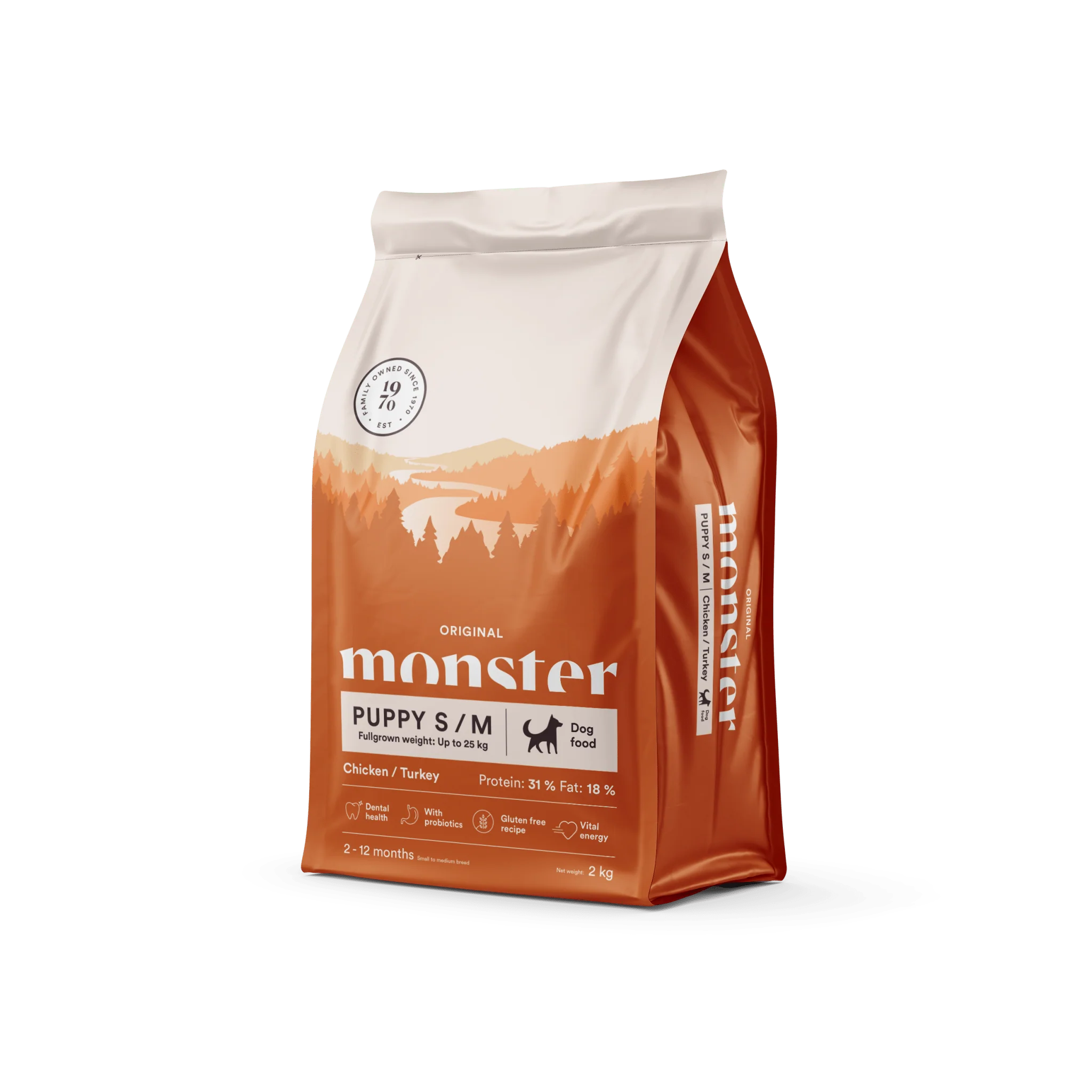 Monster Dog Original Puppy S/M Chicken/Turkey