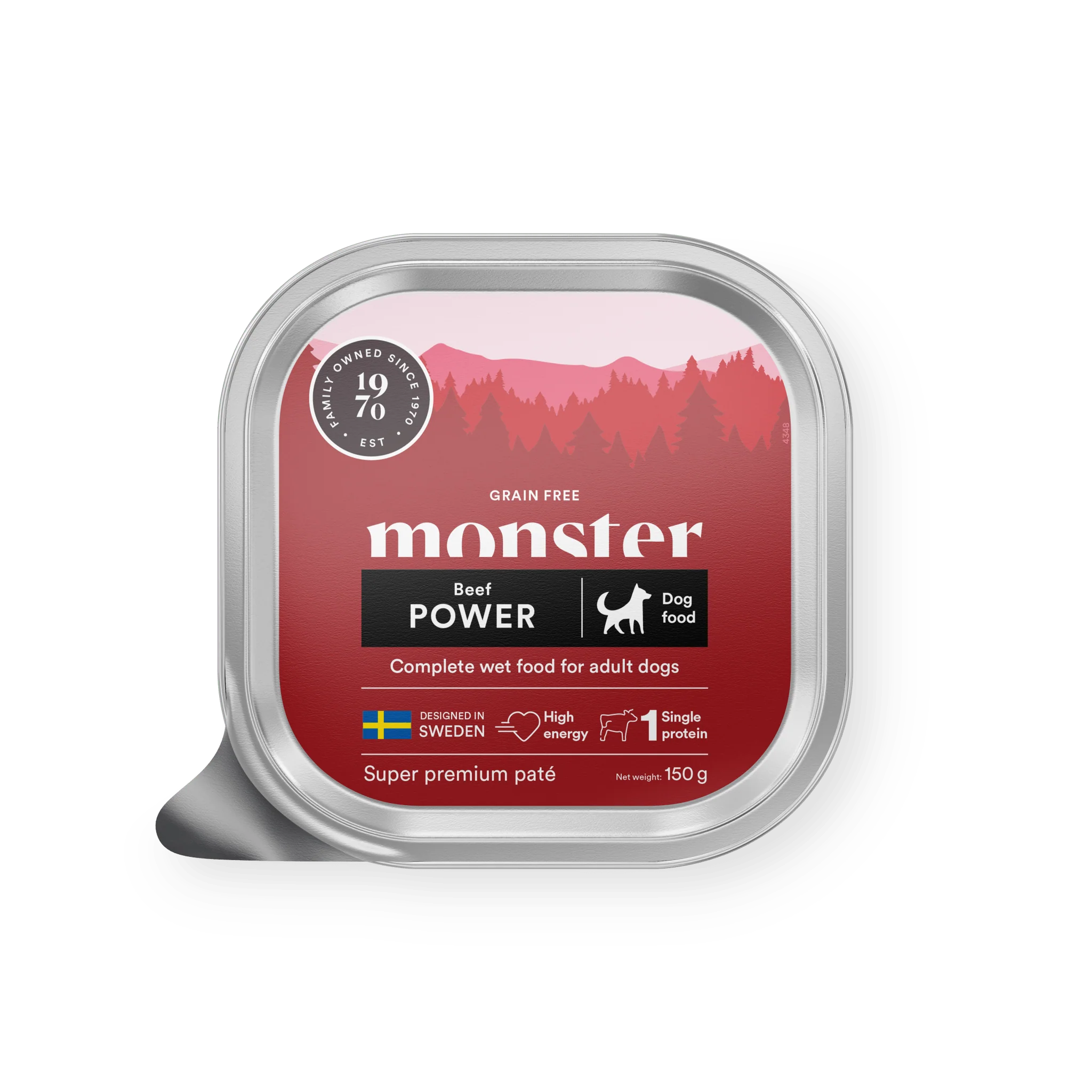 Monster Dog Power Beef Paté