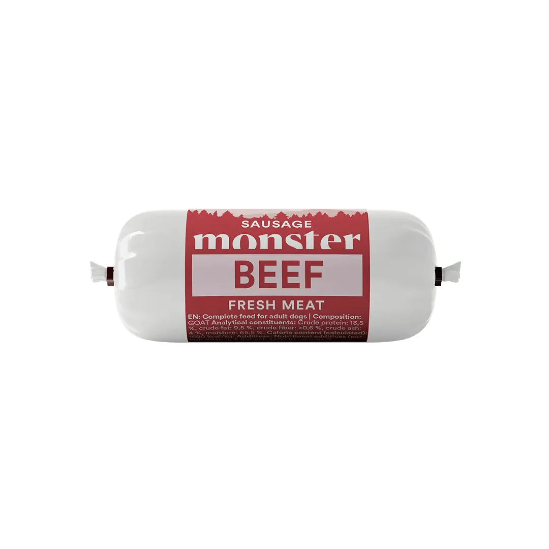 Monster Dog Sausage Beef