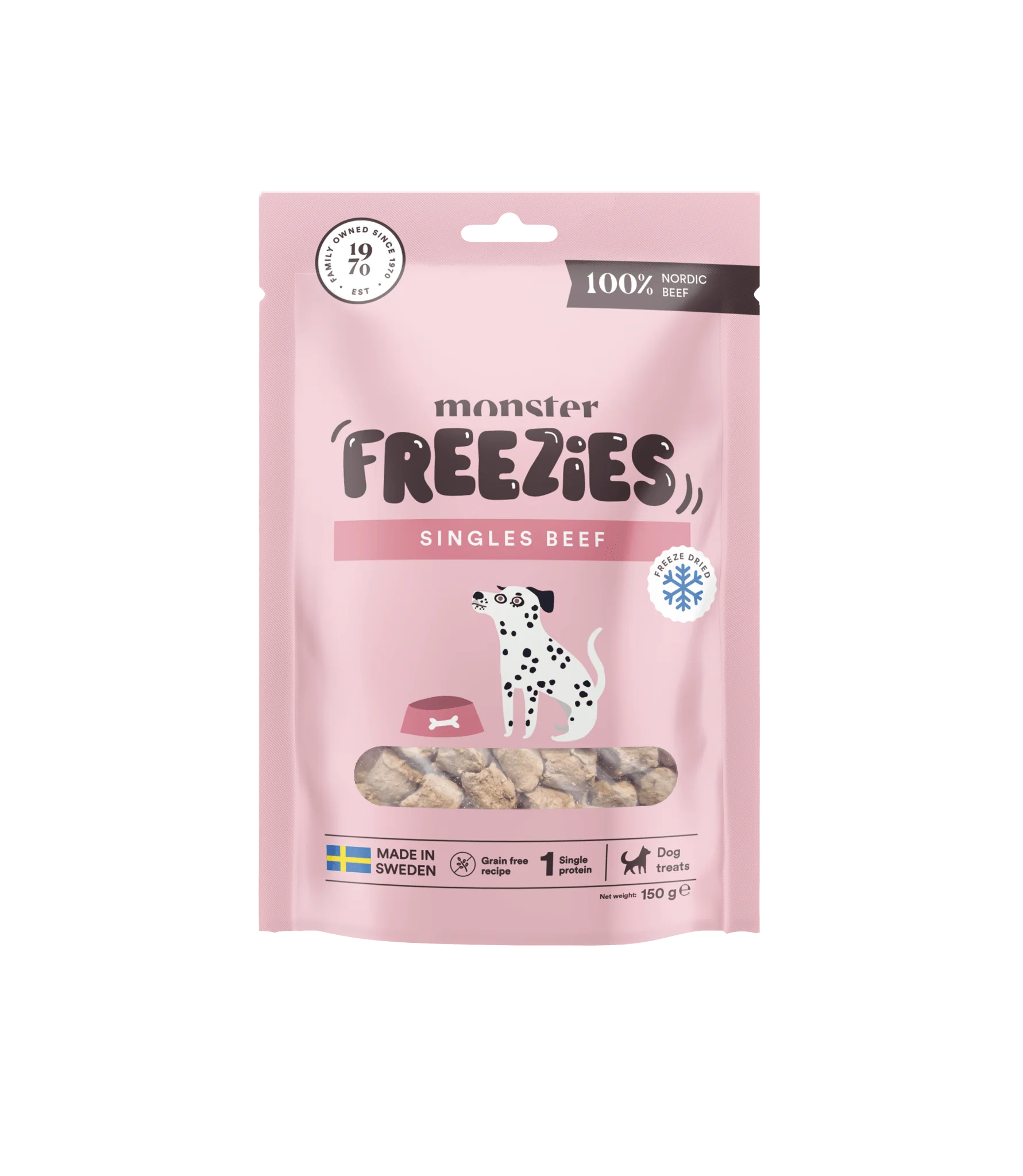 Monster Dog Treats Freeze Dried Beef - Image 2