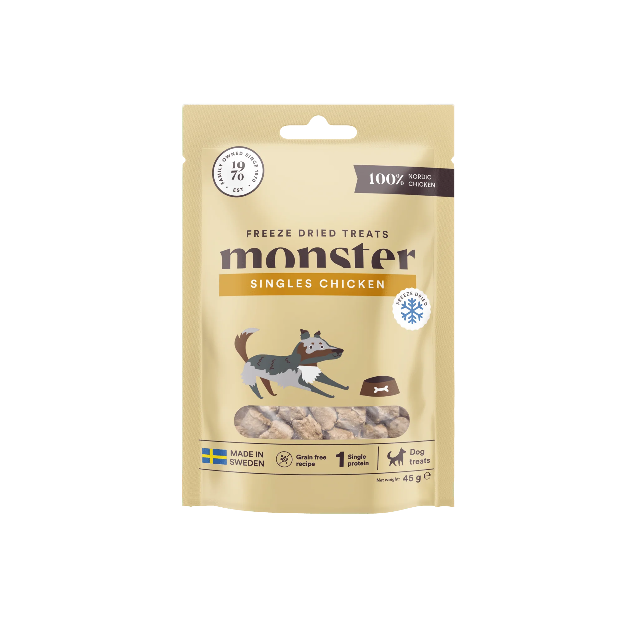 Monster Dog Treats Freeze Dried Chicken